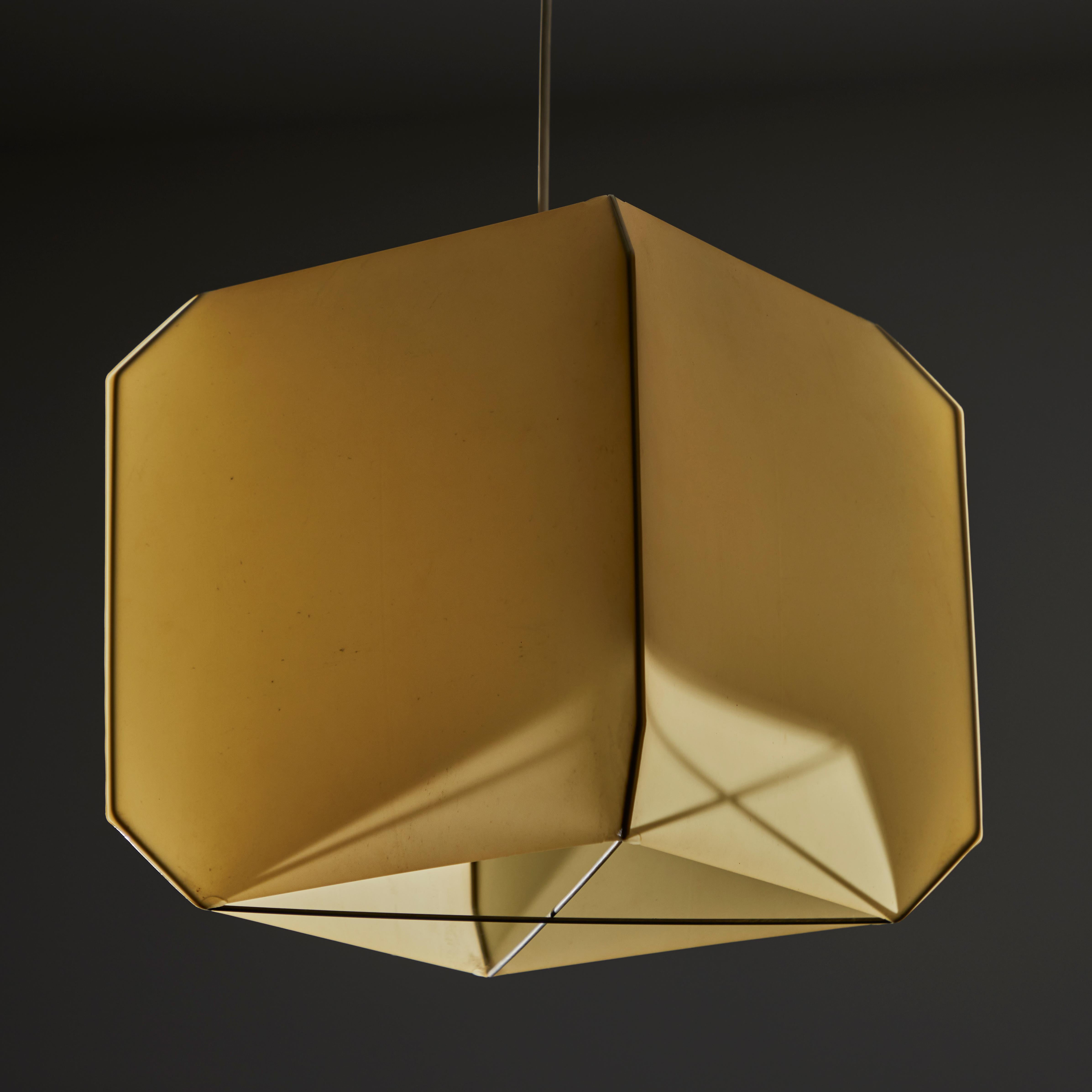Bali Suspension Light by Bruno Munari for Danese Milano In Good Condition For Sale In Los Angeles, CA