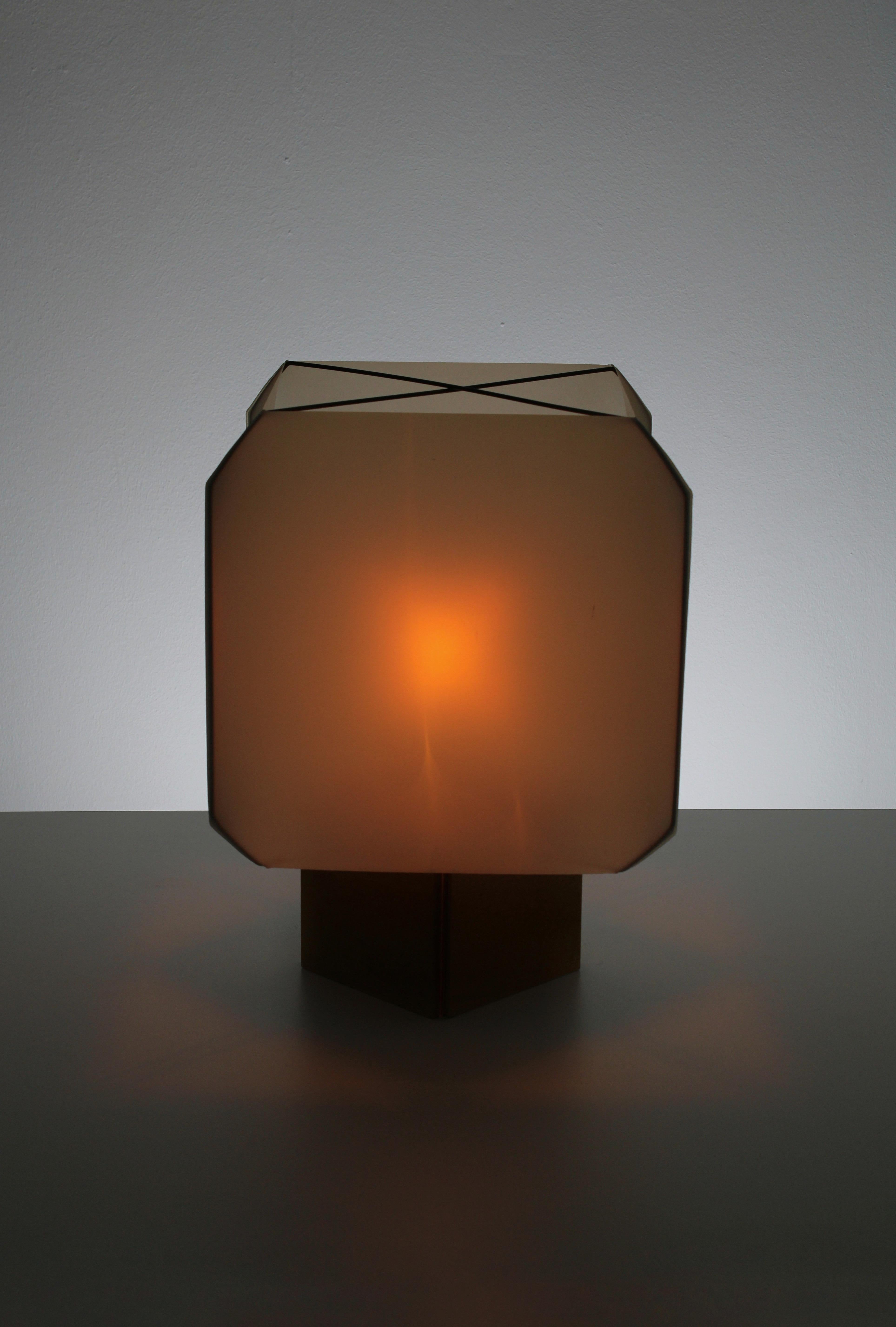 Mid-Century Modern Bali table lamp by Bruno Munari for Danese, 1958