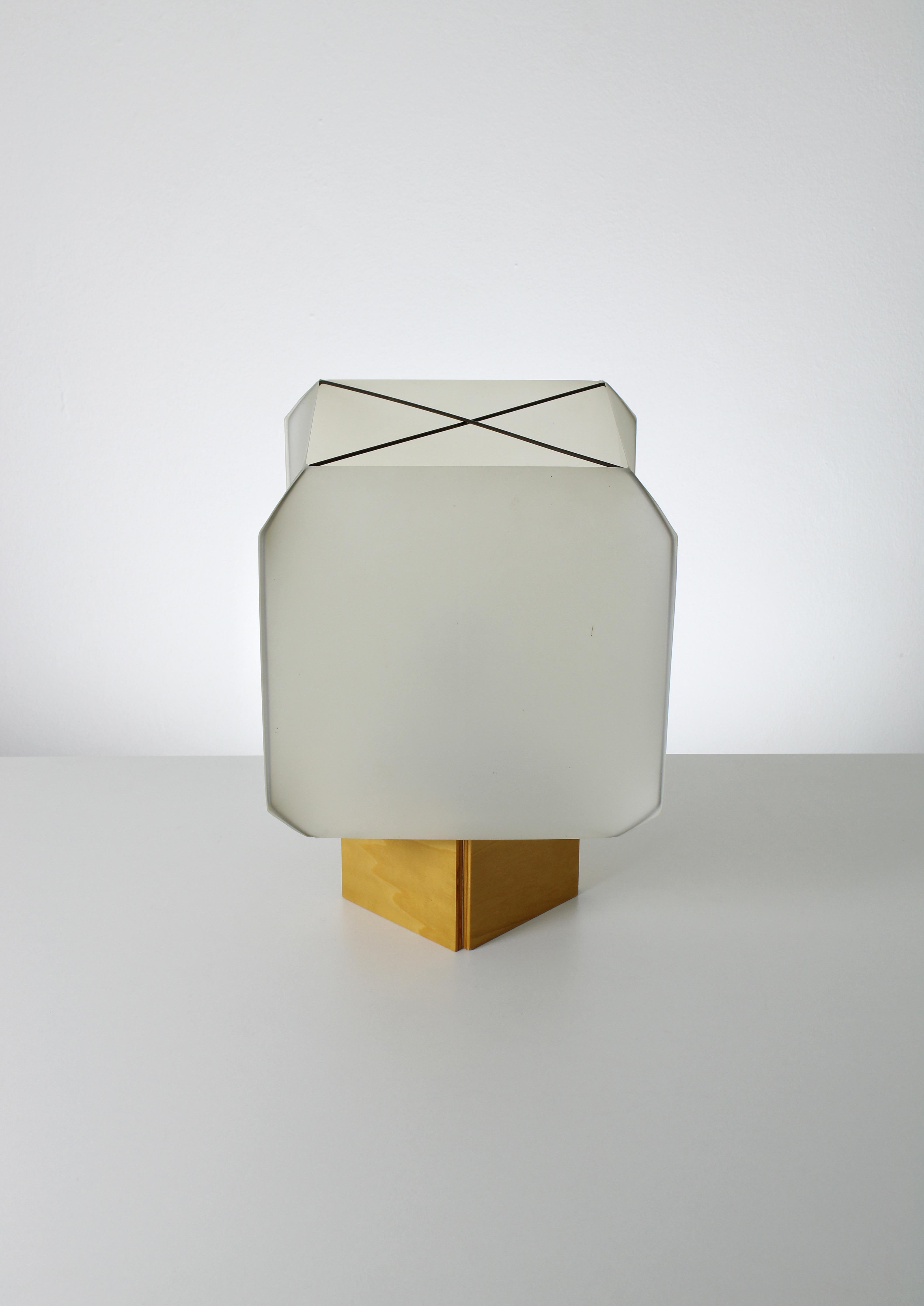 Italian Bali table lamp by Bruno Munari for Danese, 1958