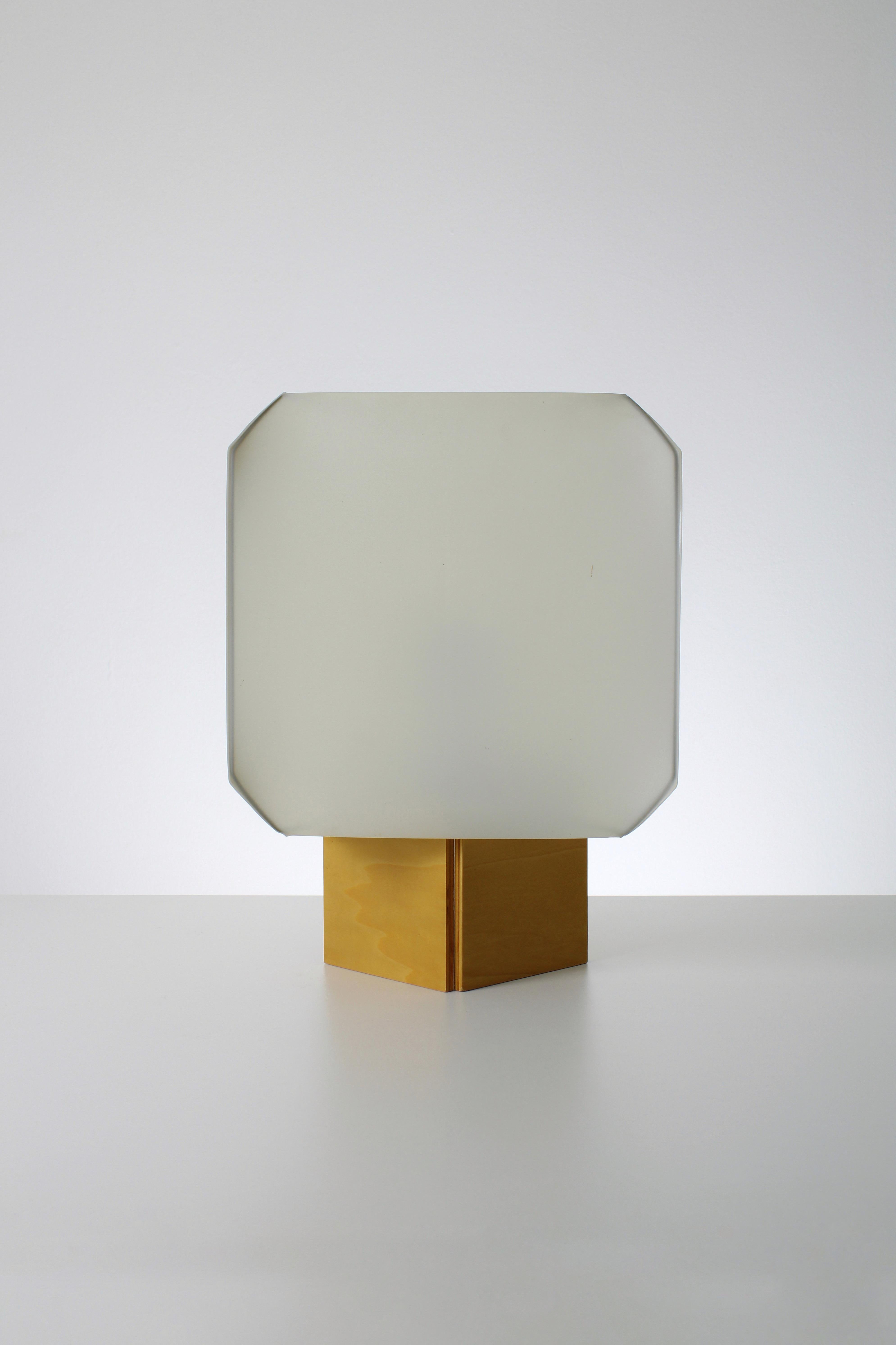 Bali table lamp by Bruno Munari for Danese, 1958 In Good Condition In UTRECHT, NL