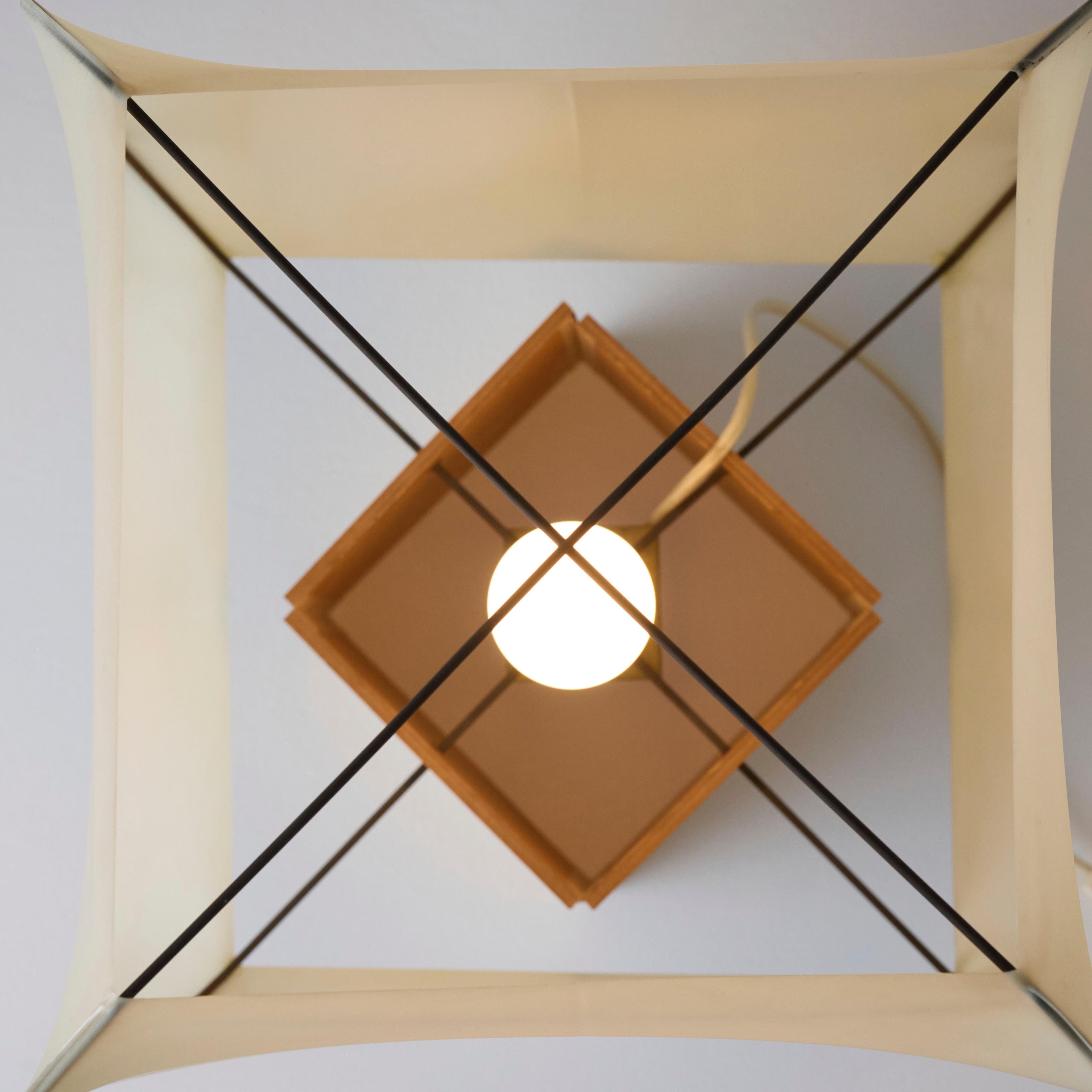 'Bali' Table Lamp by Bruno Munari for Danese 4