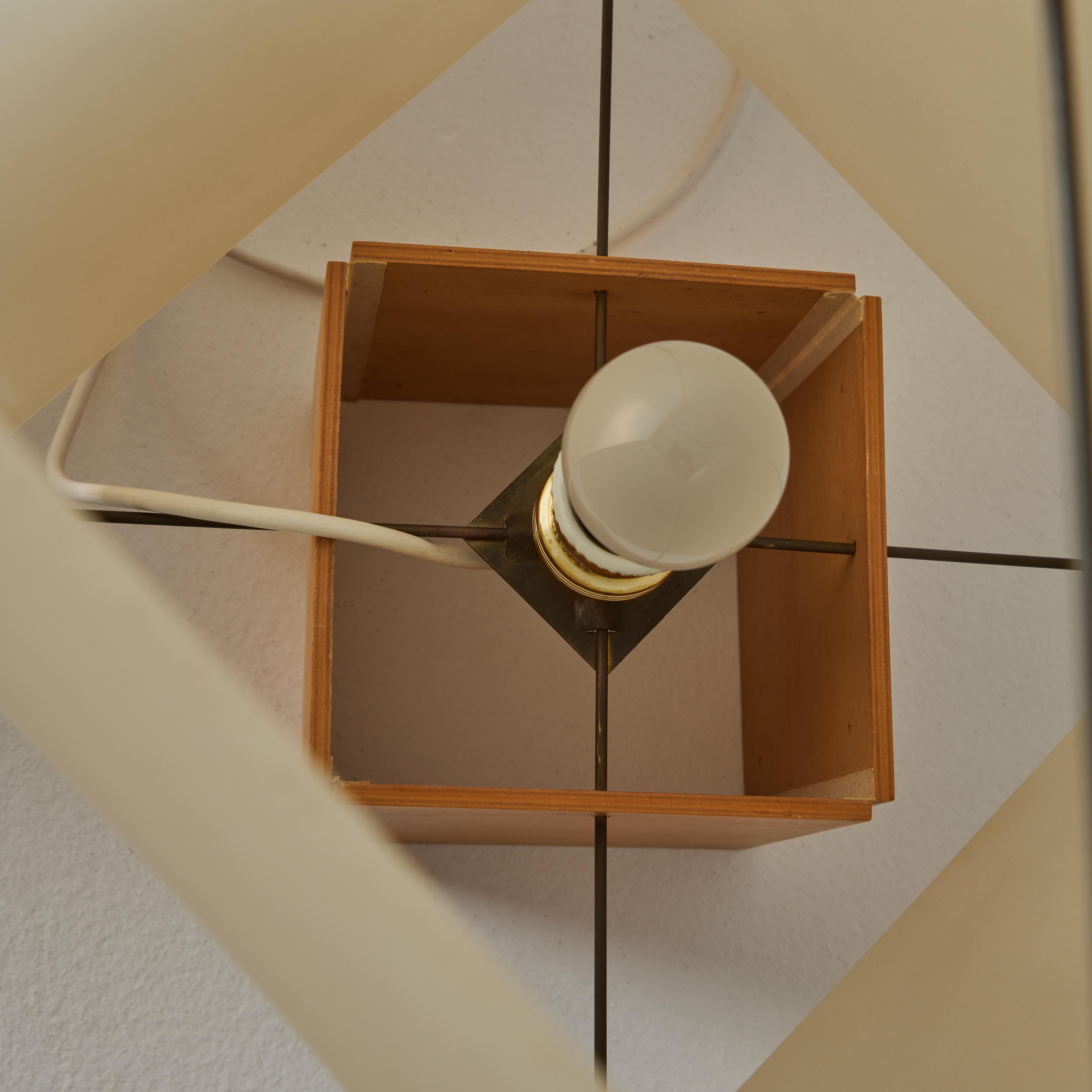 'Bali' Table Lamp by Bruno Munari for Danese 7