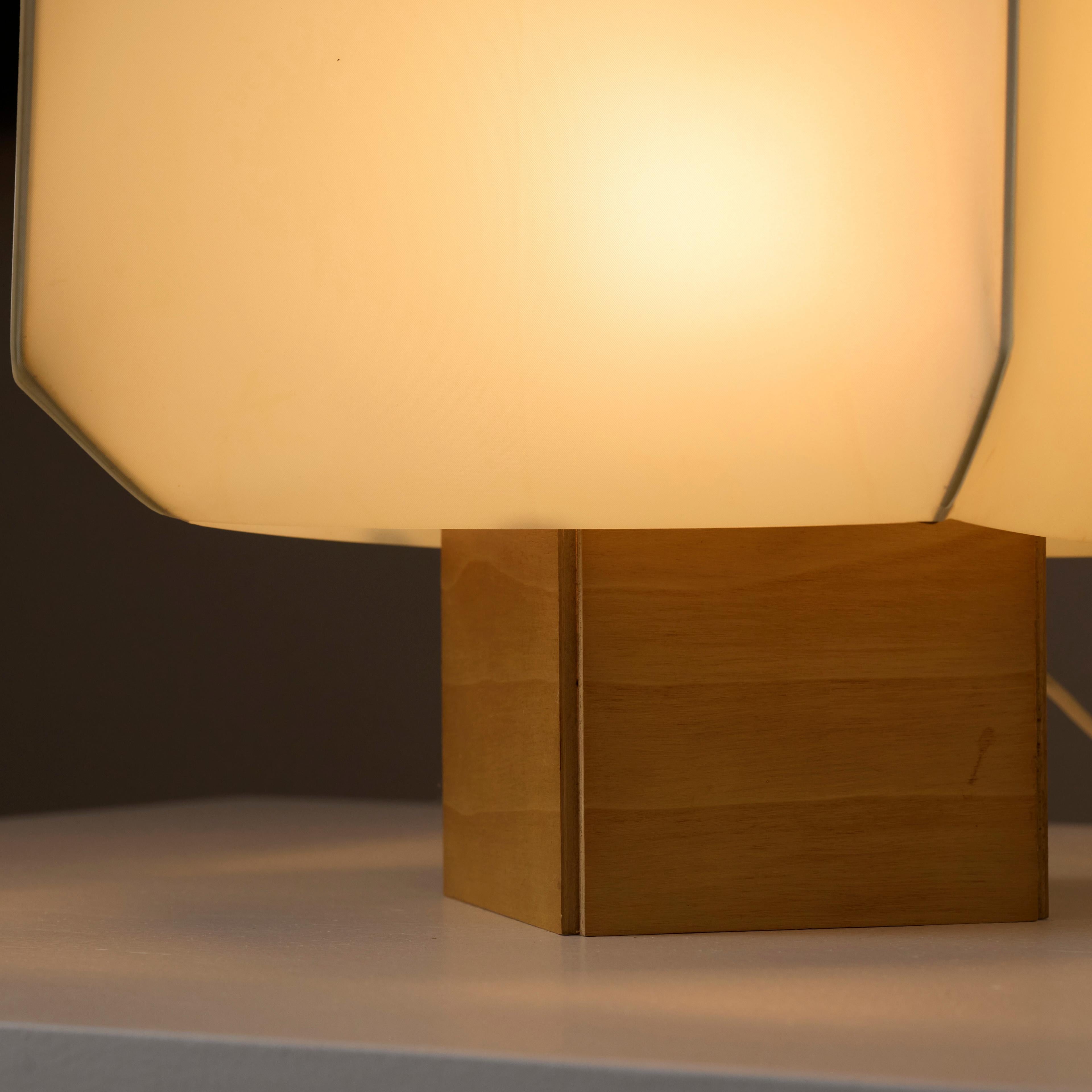 Mid-Century Modern 'Bali' Table Lamp by Bruno Munari for Danese