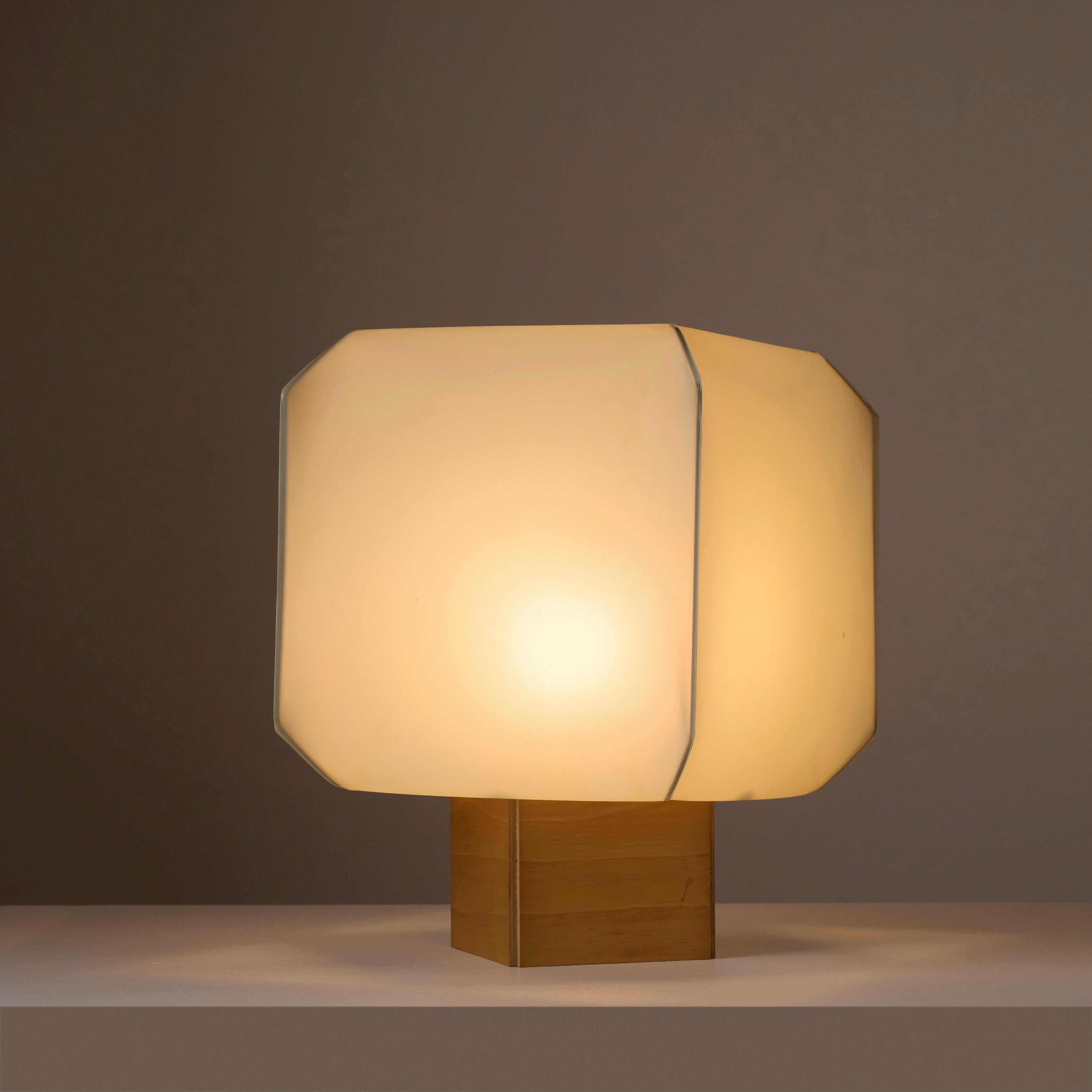 Italian 'Bali' Table Lamp by Bruno Munari for Danese