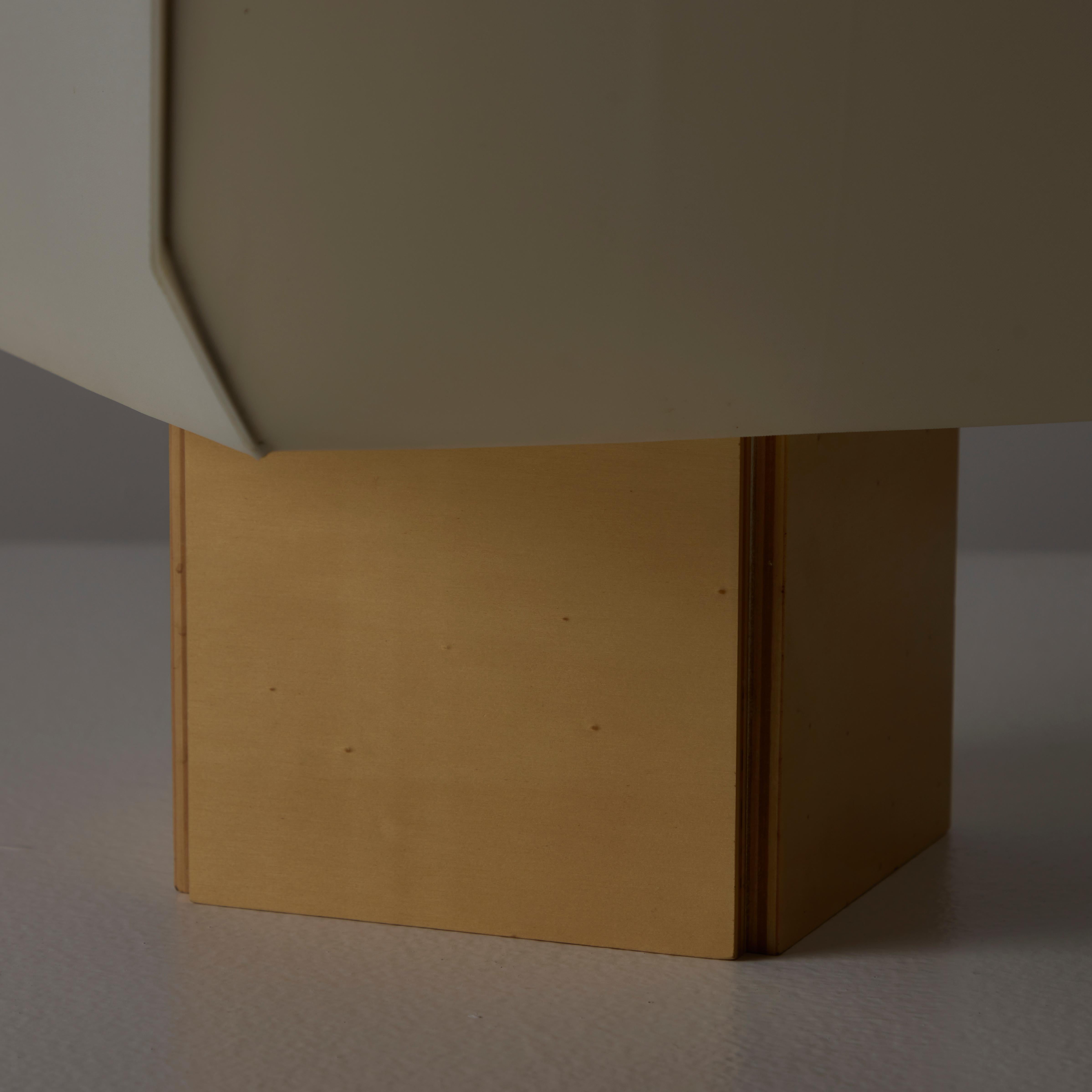 'Bali' Table Lamp by Bruno Munari for Danese In Good Condition In Los Angeles, CA