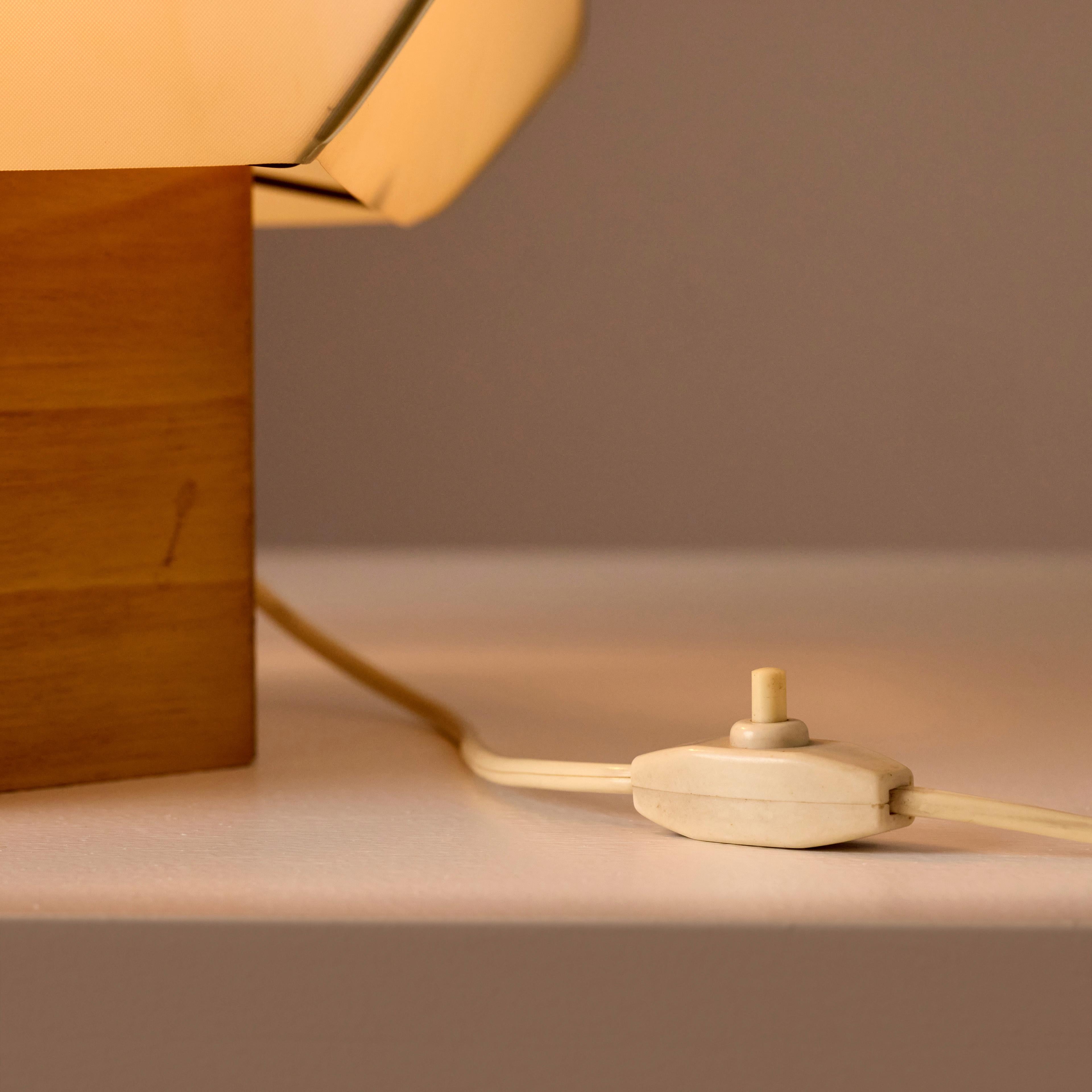 Mid-20th Century 'Bali' Table Lamp by Bruno Munari for Danese