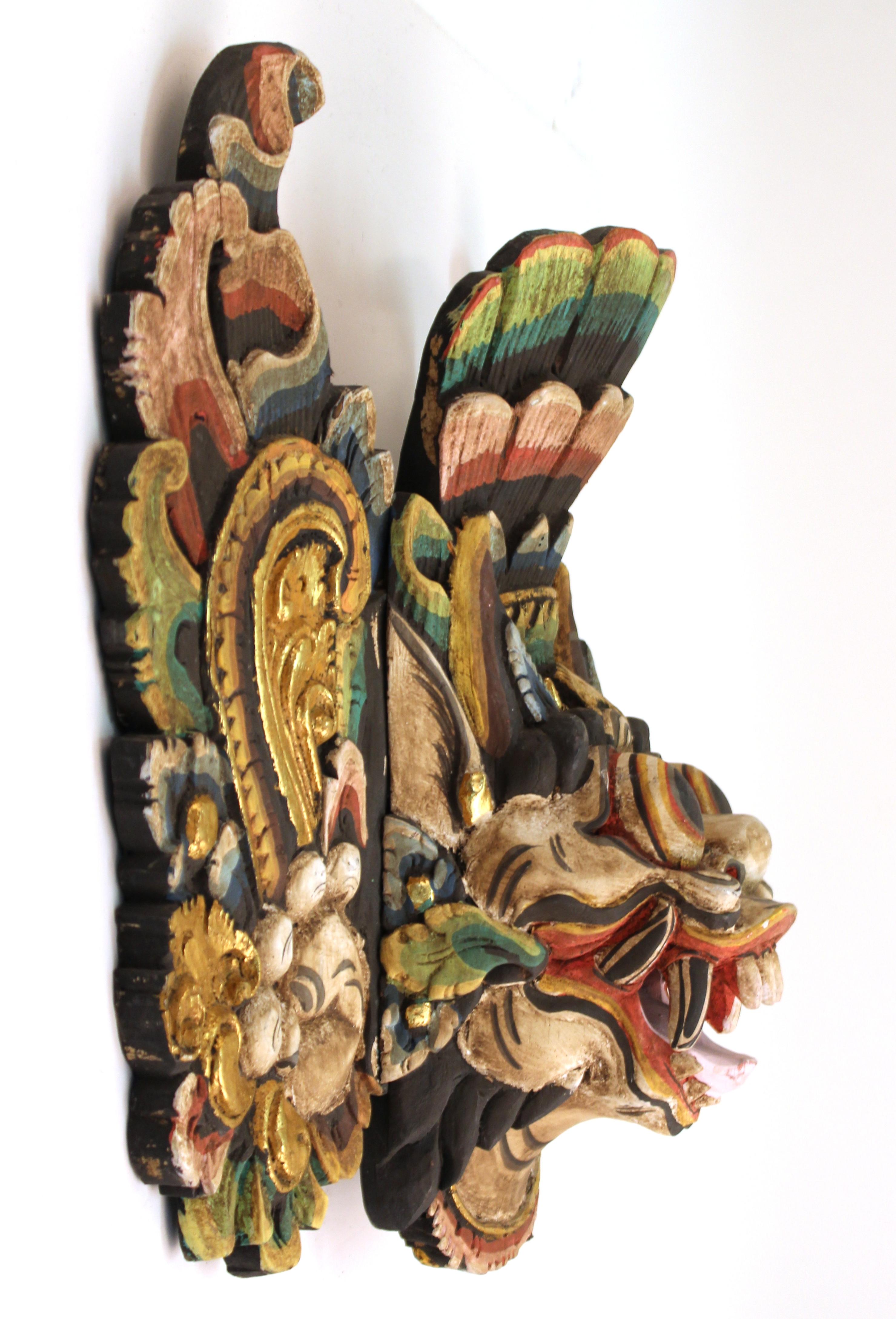 20th Century Balinese Barong Dance Mask