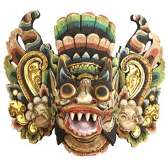 Balinesische Barong-Tanzmaske