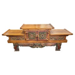 Vintage Balinese Hi-Low/Altar Cabinet