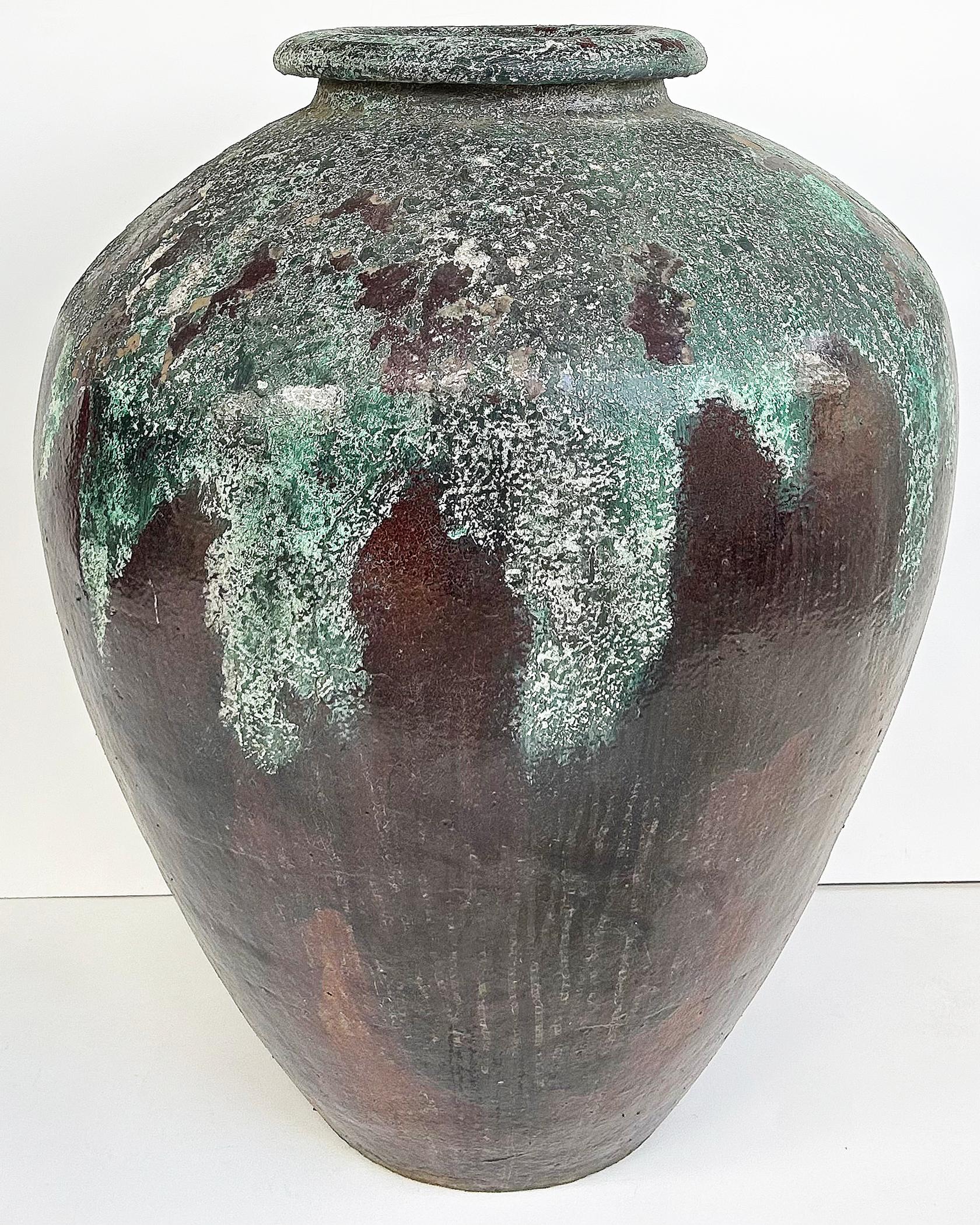 XXI secolo e contemporaneo Fioriera in terracotta smaltata 