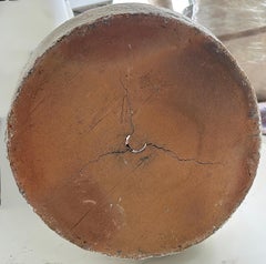 Balinese "Kojong Antique" Large White Terracotta Planter, Two Available