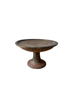 Balinese Offering Bowl 'Dulang' with Floral Motif