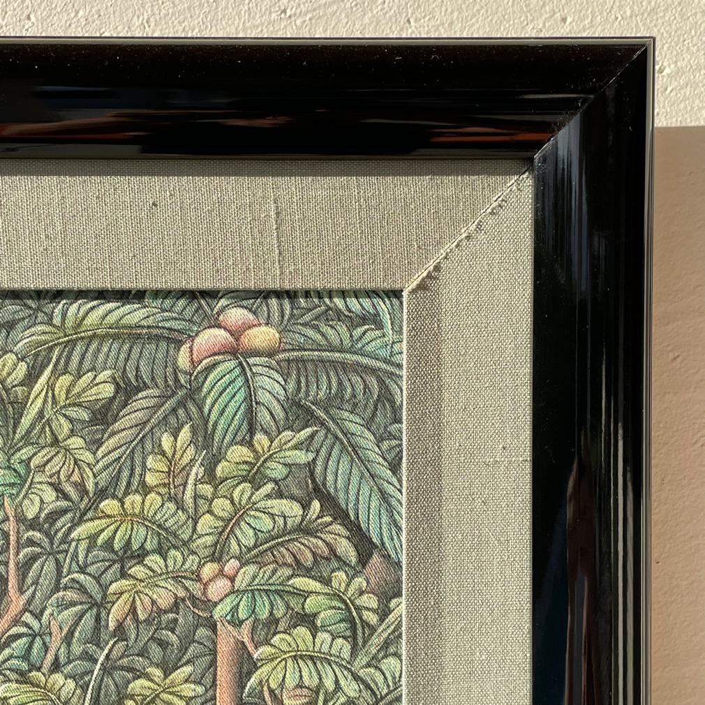 20ième siècle Peinture traditionnelle balinaise de W. Erawati en vente