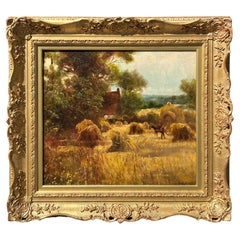 "Baling the Hay" by John Linnell