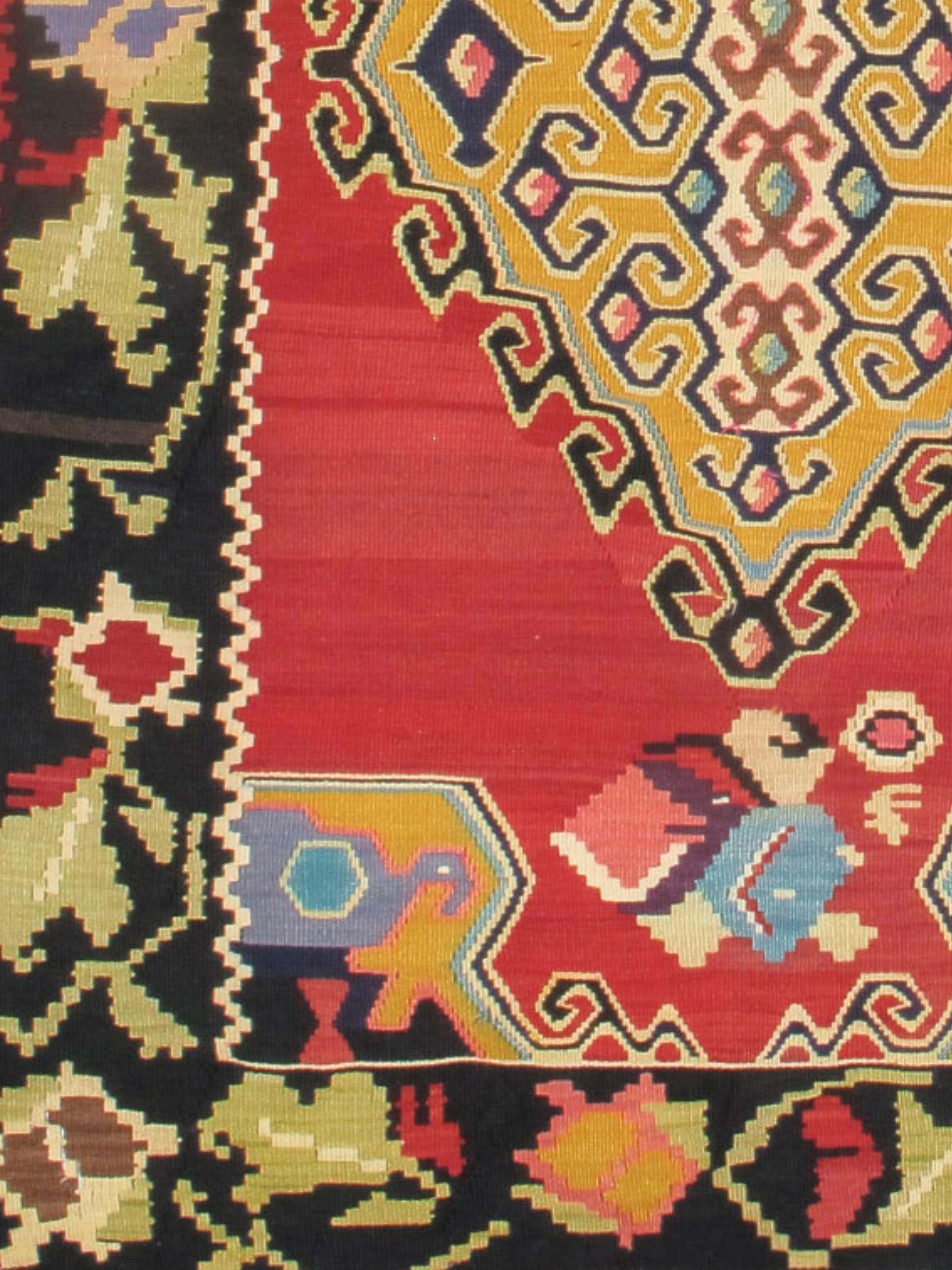 Macédonien Kilim des Balkans, début du 20e siècle en vente