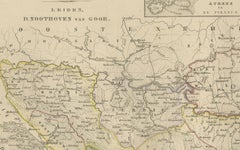 Balkans & Ottoman Europe Map with Athens Inset – Nieuwe Hand-Atlas, 1876