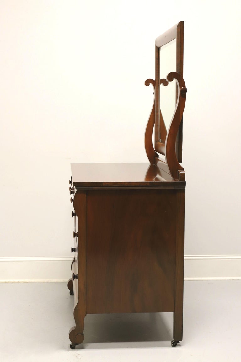 BALKWILL and PATCH Antique 19th Century Empire Style Rosewood Dresser