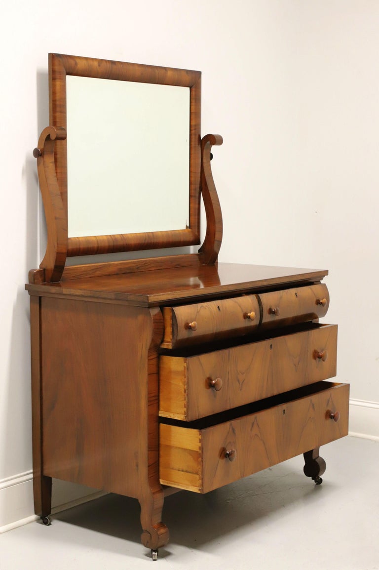 BALKWILL and PATCH Antique 19th Century Empire Style Rosewood Dresser