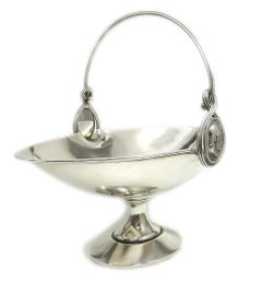 Ball Black & Co. Greek Revival Sterling Silver Basket, circa 1870