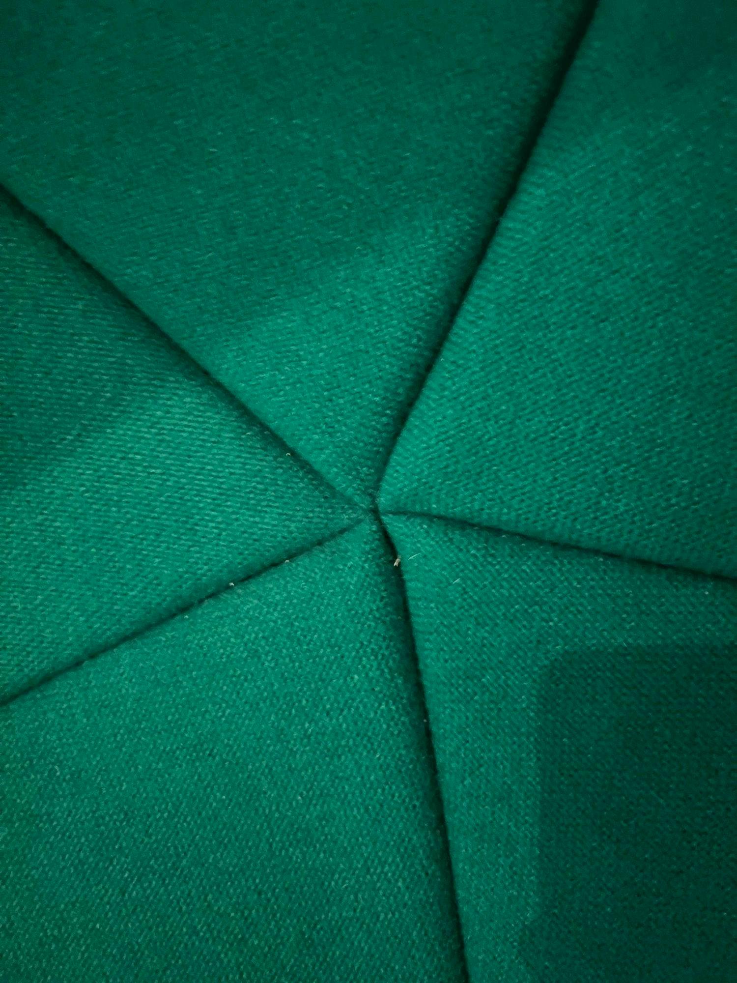 Ball Chair by Eero Aarnio, Green and White, Adelta, Finland circa 1980/1990s 3