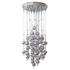 "Ball" Chandelier by Verner Panton for J. Lüber, 1970