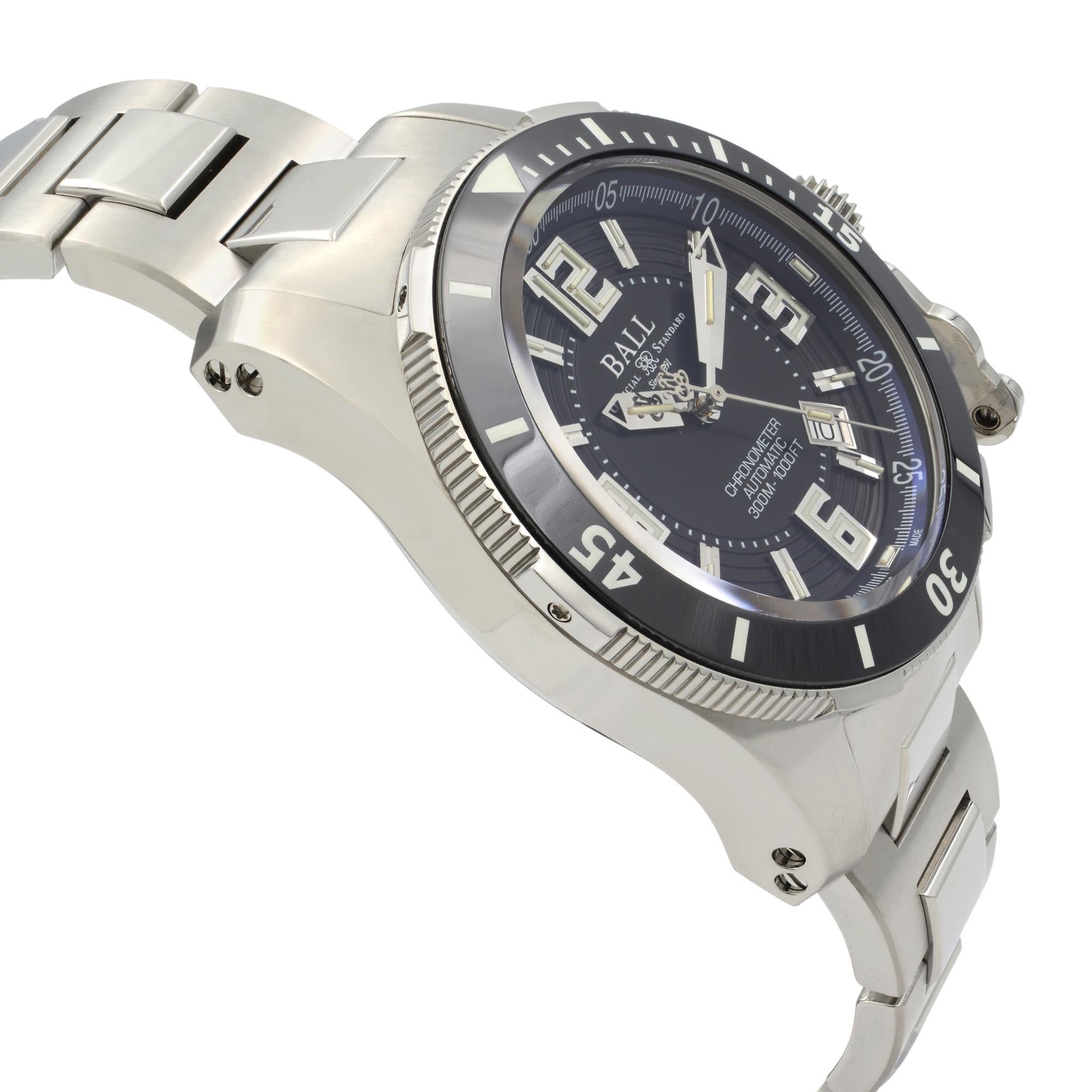 Ball Engineer Hydrocarbon-Keramik XV Schwarzes Zifferblatt Herrenuhr DM2136A-S2CJ-BK 1