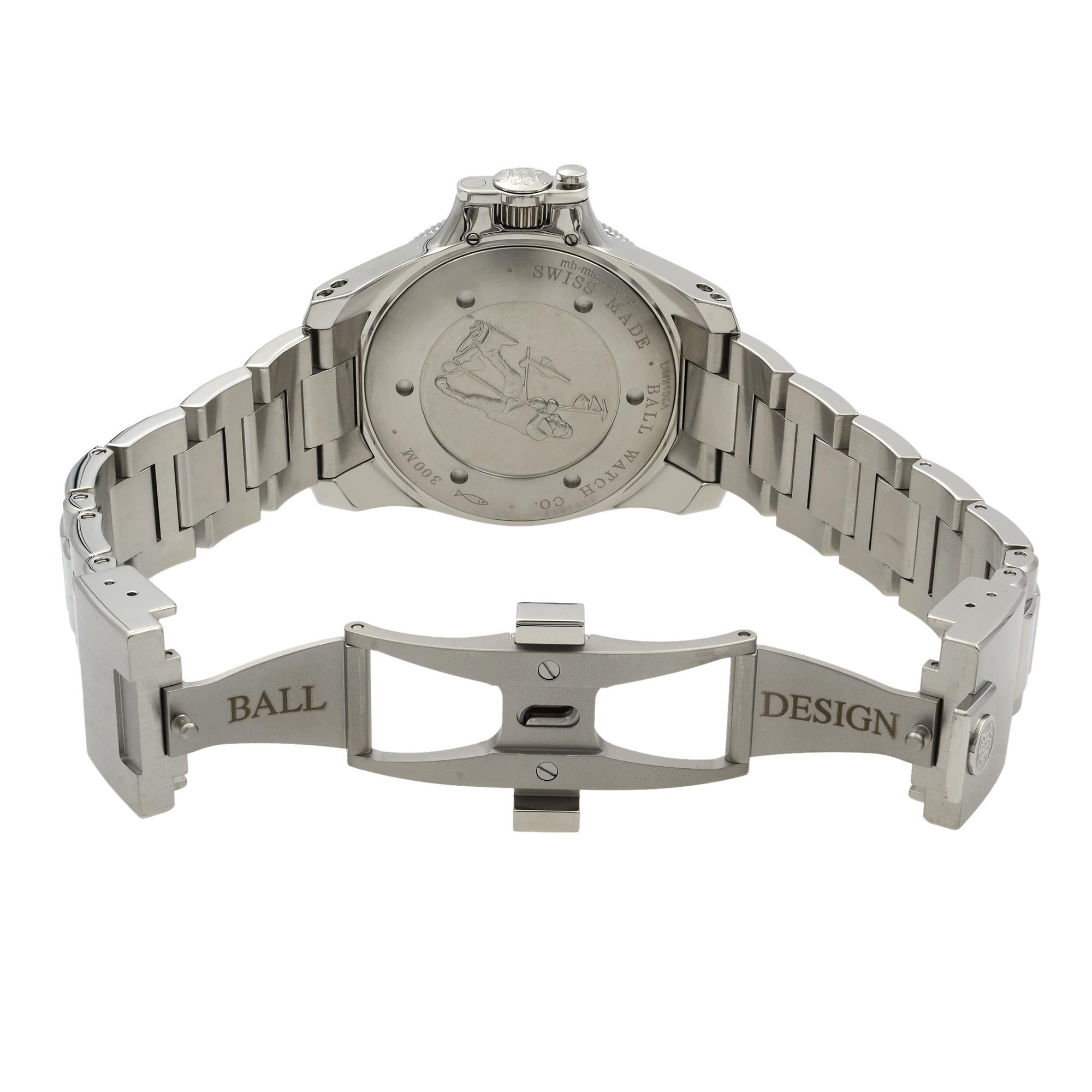 Ball Engineer Hydrocarbon-Keramik XV Schwarzes Zifferblatt Herrenuhr DM2136A-S2CJ-BK 3