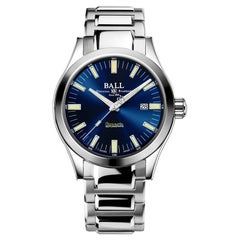 BALL Engineer M Marvelight 43MM Blue Dial Watch Box Papers