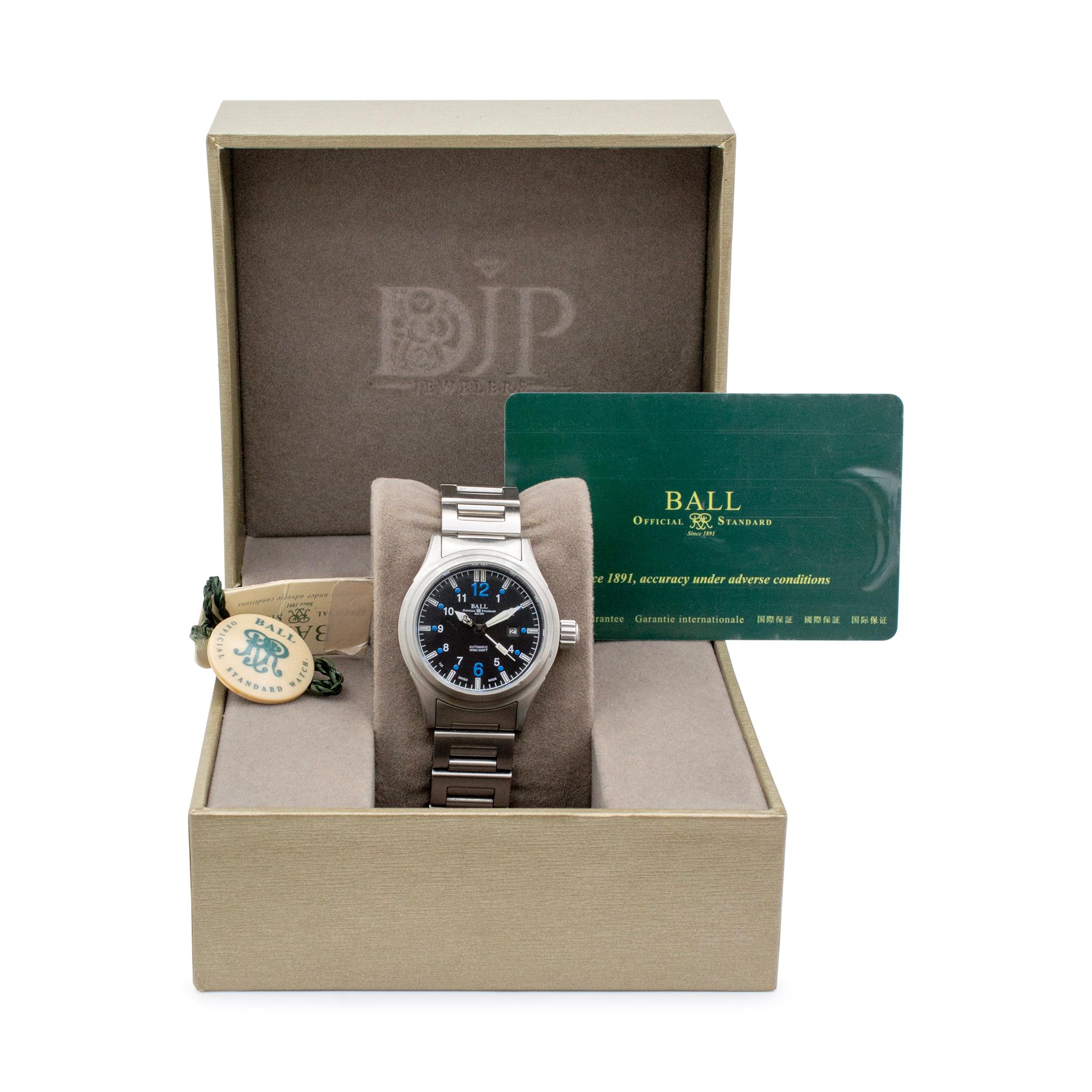 Ball Fireman 32MM nl1088c Automatic Stainless Steel Ladies Watch 2