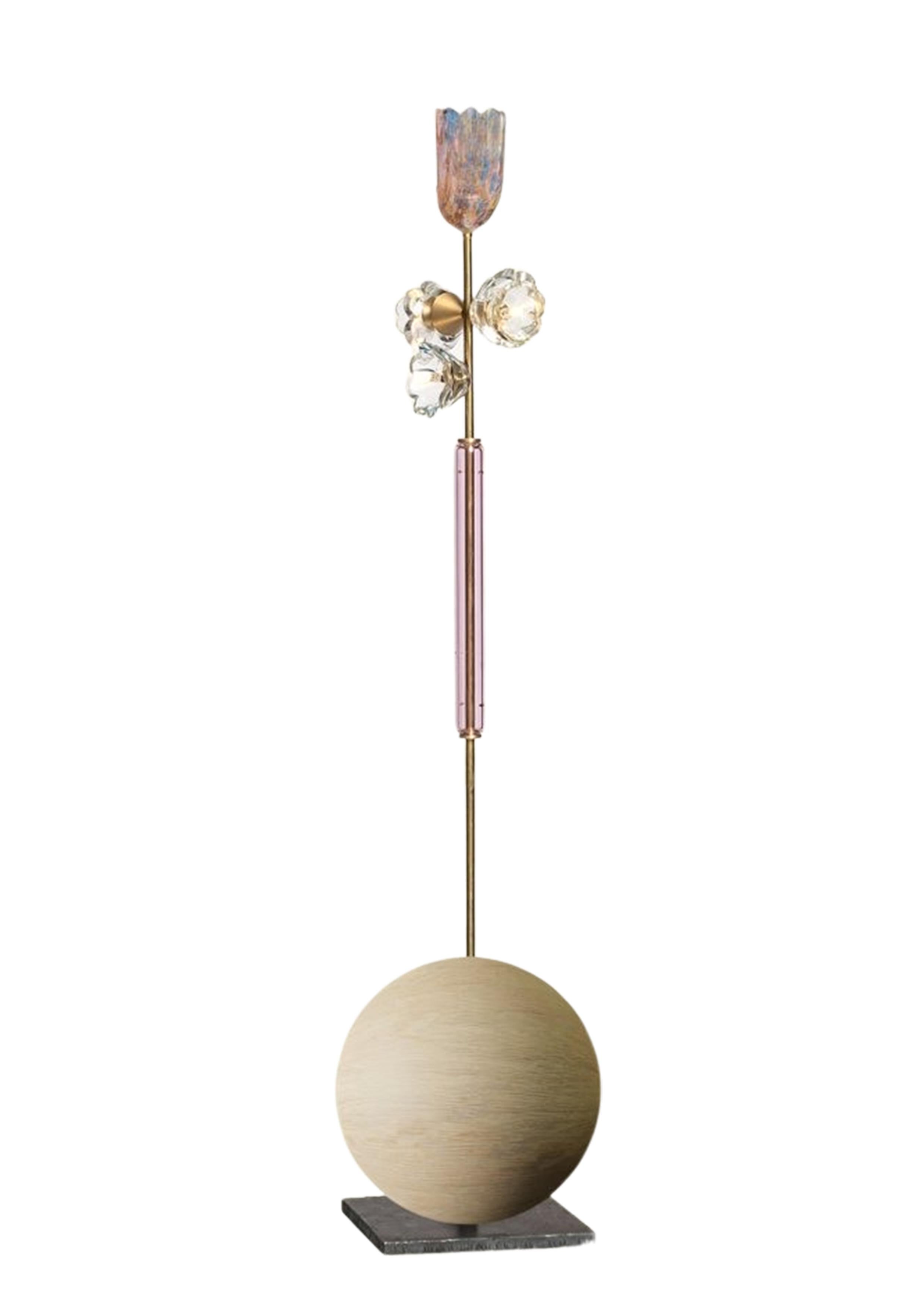 Turkish Ball-Floor Lamp by Sema Toaploglu For Sale