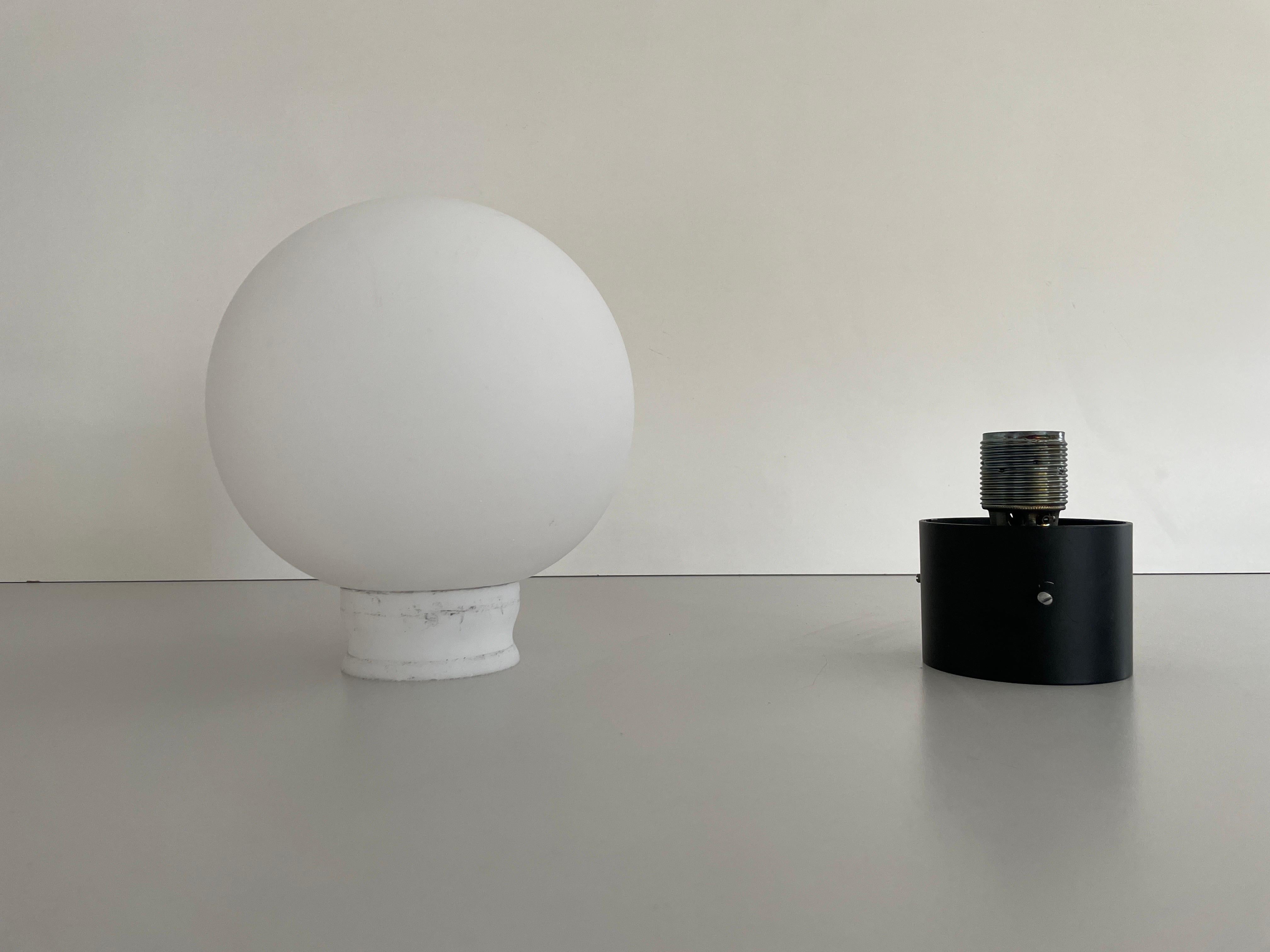 Ball Glass Flush Mount Light by Limburg, 1960s, Germany For Sale 9
