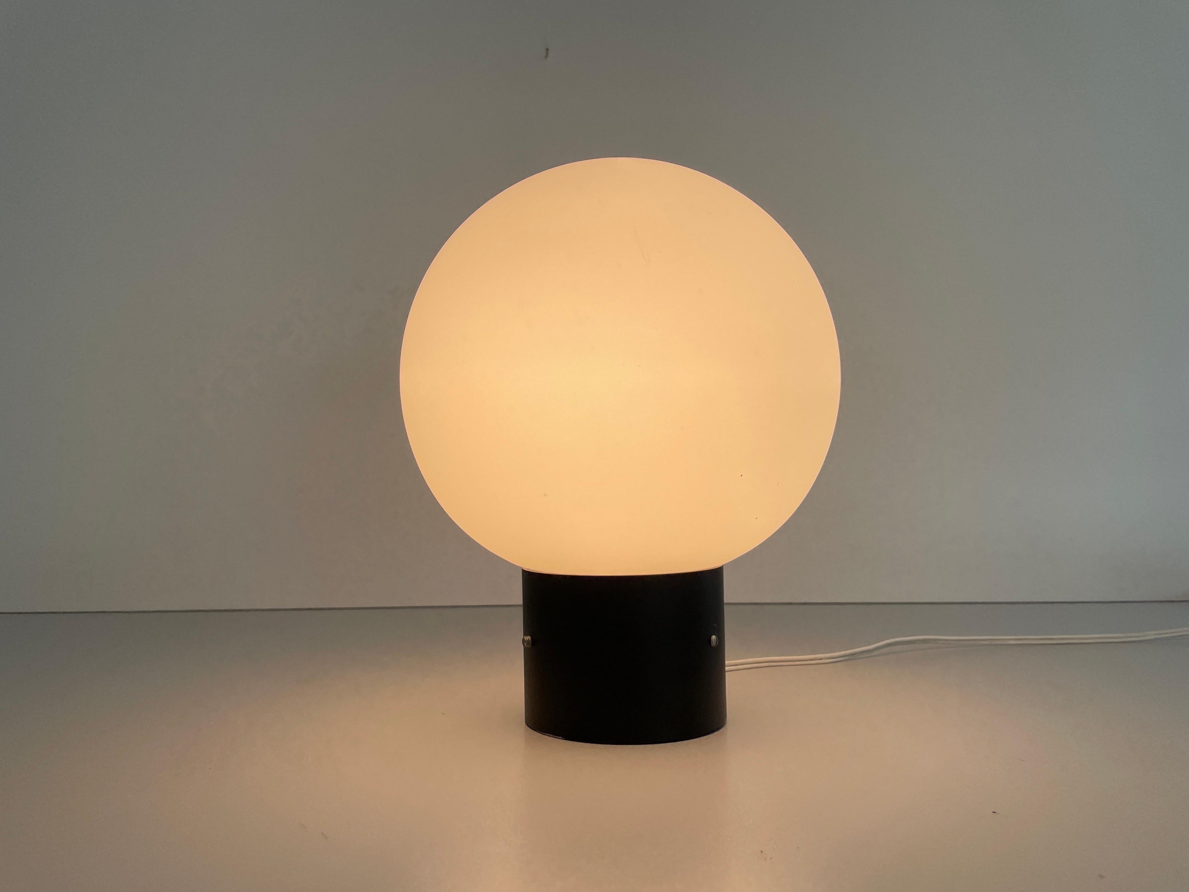 Ball Glass Flush Mount Light by Limburg, 1960s, Germany For Sale 1