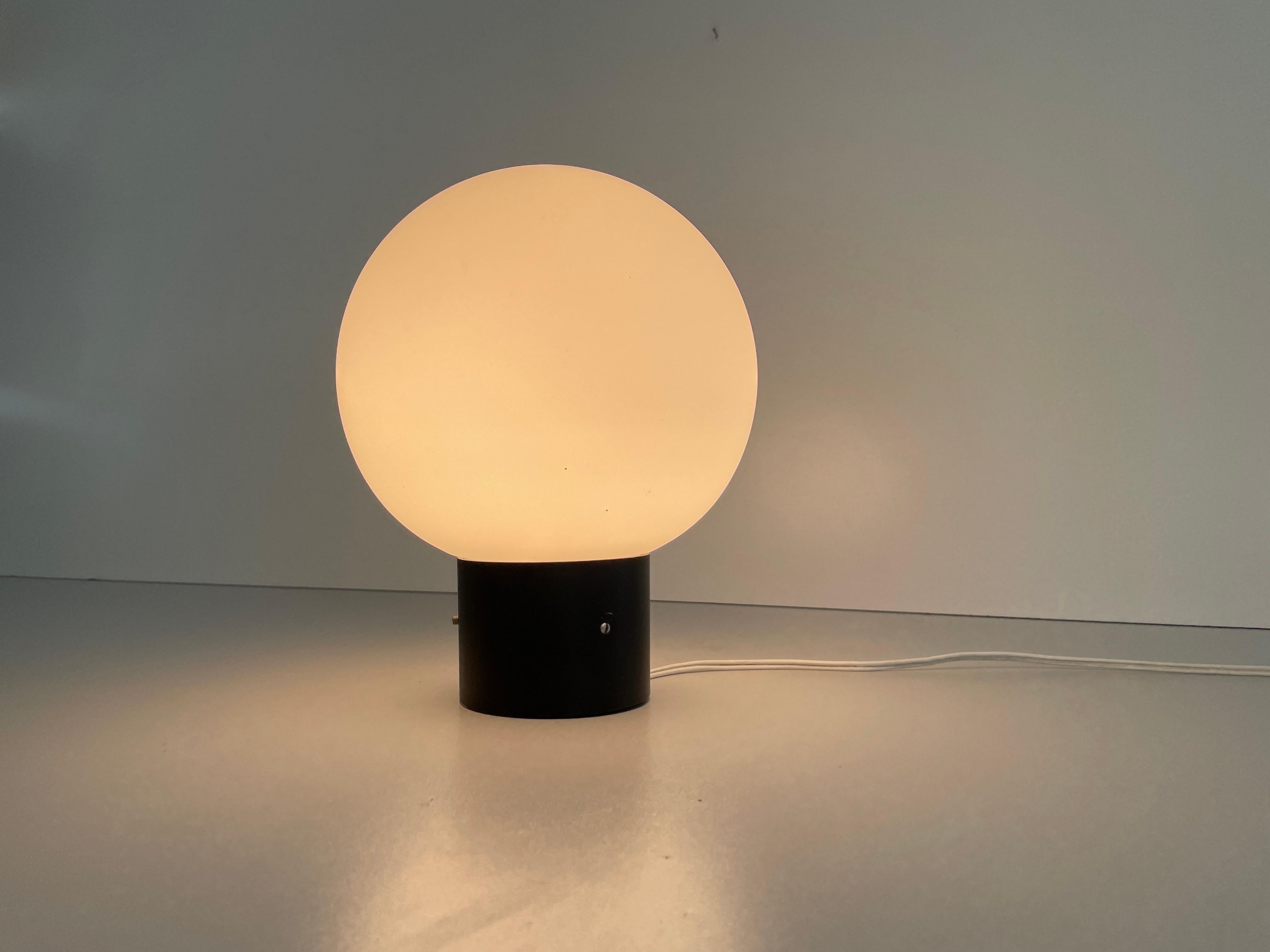 Ball Glass Flush Mount Light by Limburg, 1960s, Germany For Sale 3