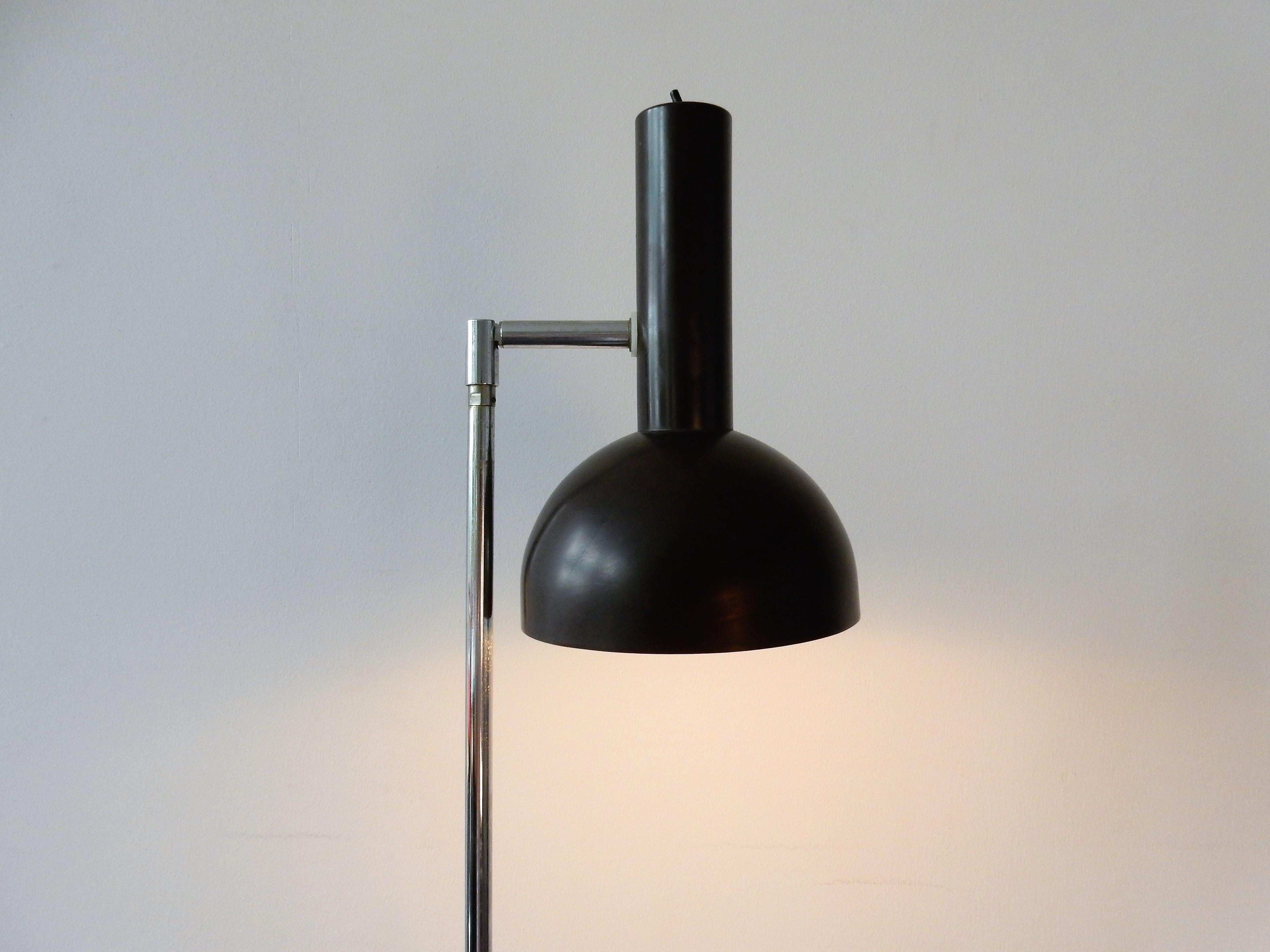 chrome floor lamp