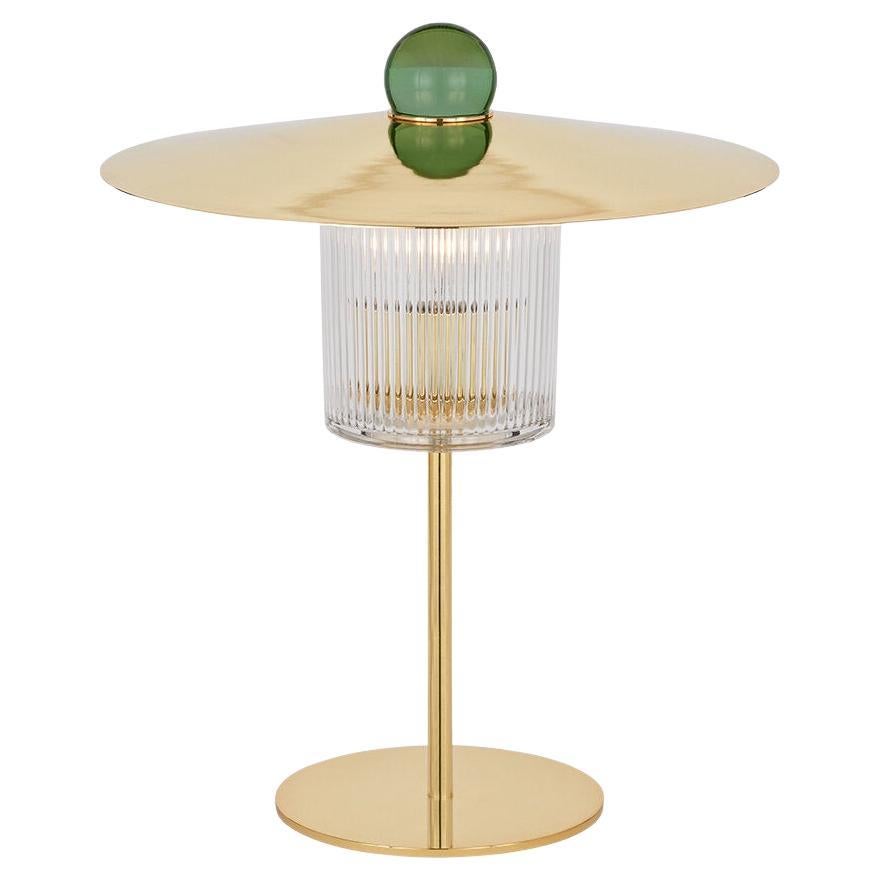 Ball on Top Table Lamp For Sale