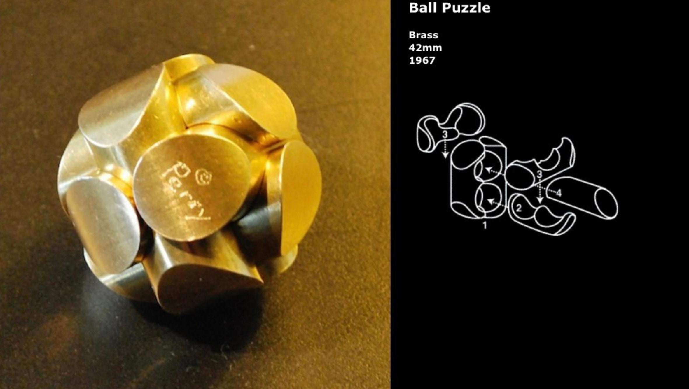 Italian “Ball Puzzle” Sculpture by Charles Owen Perry