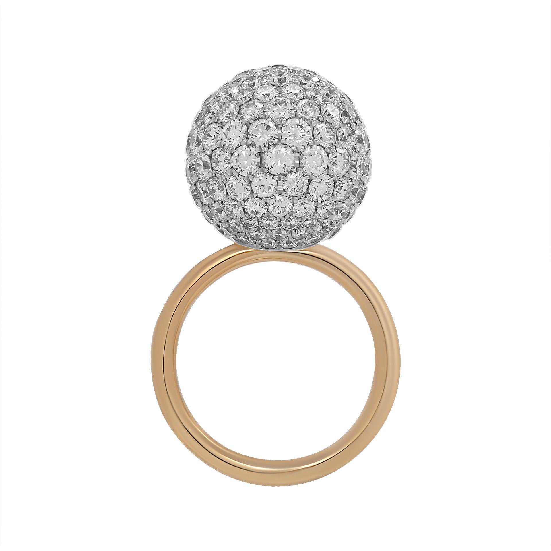 diamond ball ring