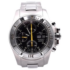 Ball Titanium and Stainless Steel Chronograph Engineer Hydrocarbon