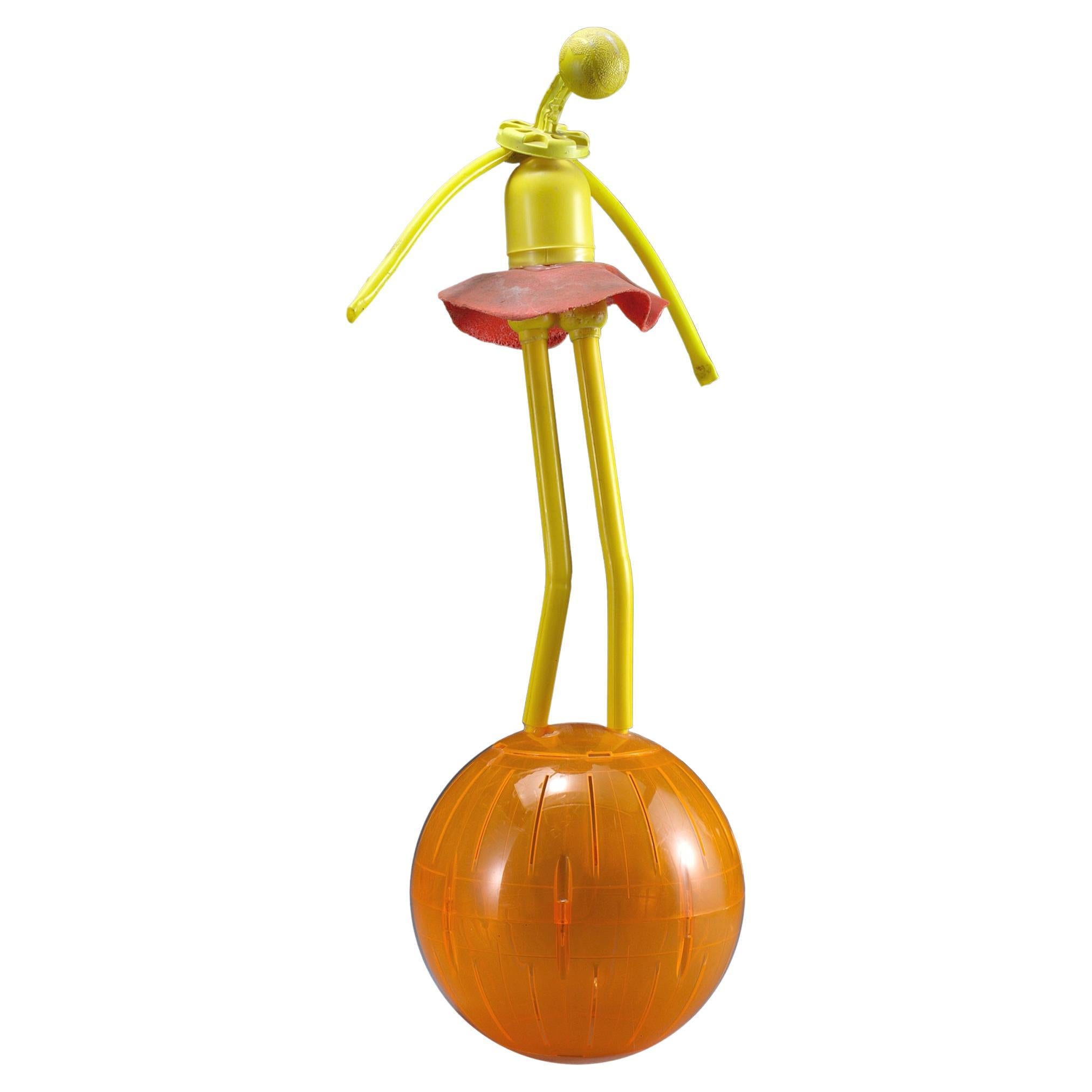 Ball Walker Sculpture, Modern Plastic Assemblage, 2005 von Jerry Ross Barrish