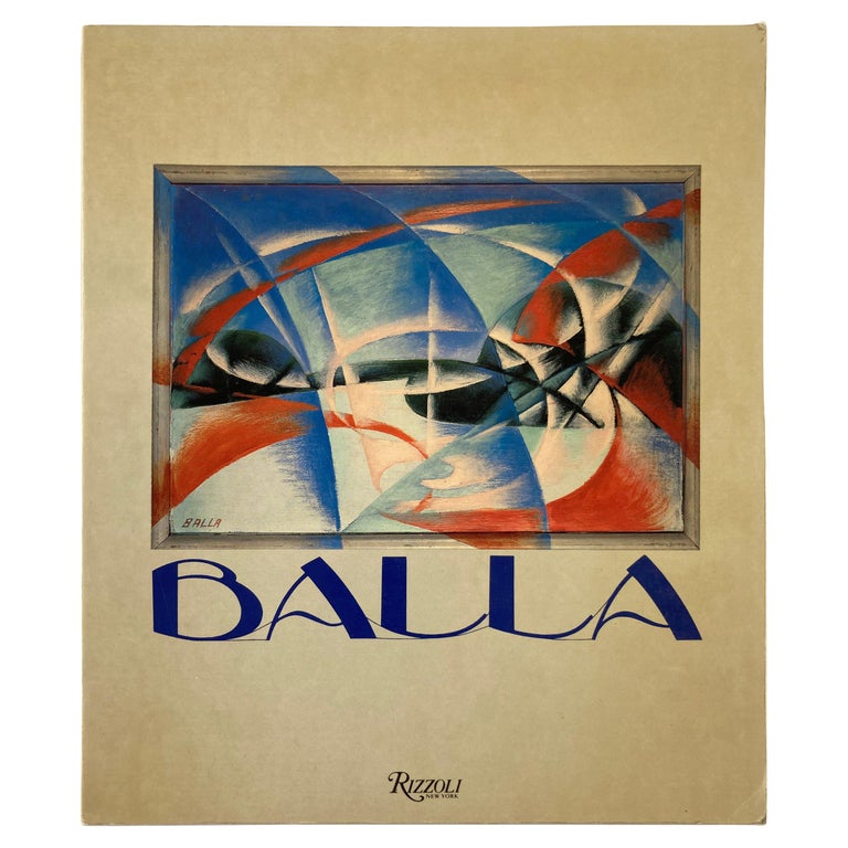 Balla by Maurizio Fagiolo Dell'Arco Coffee Table Book For Sale