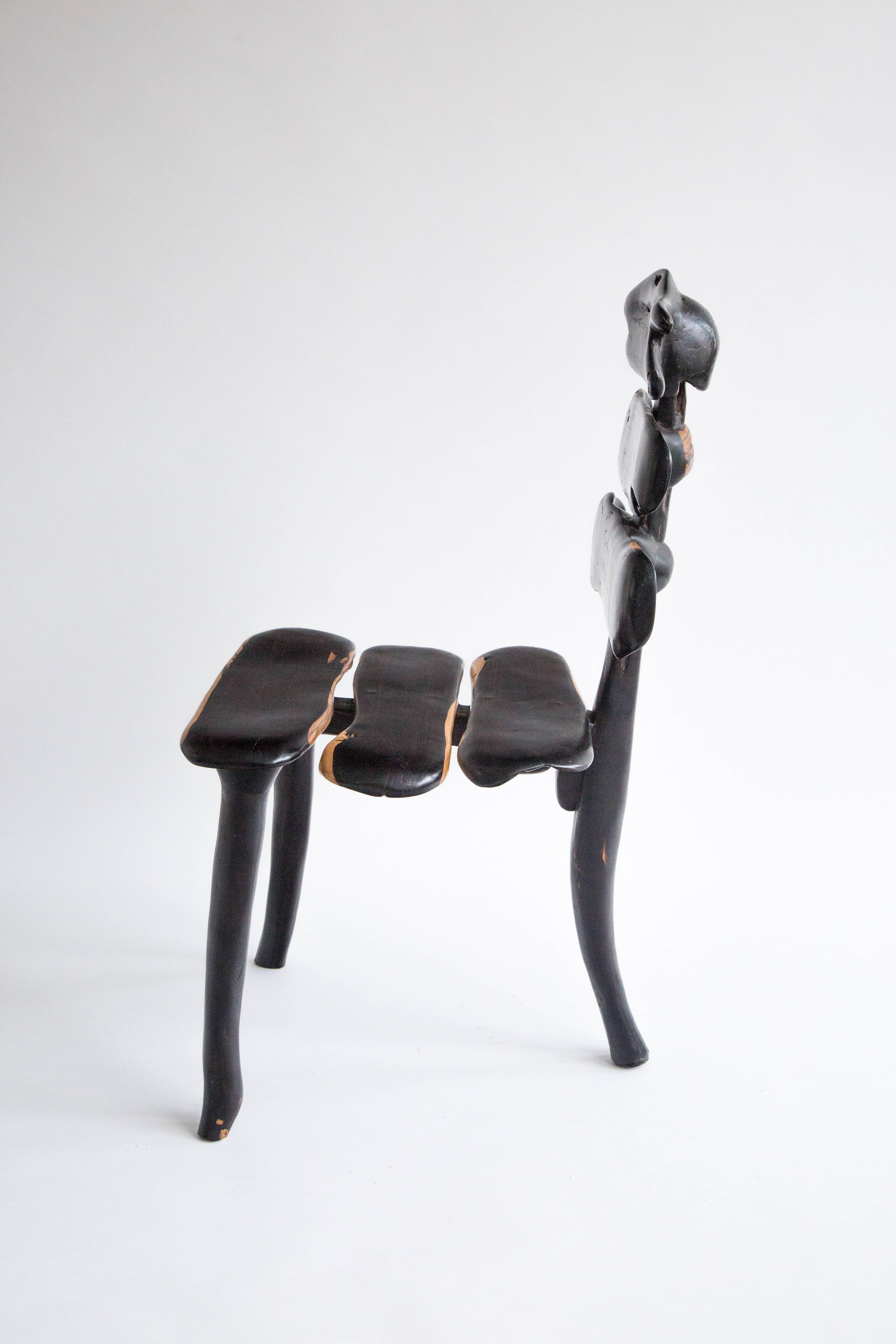 Vertebrae Chair - Sculpture by Balla Niang