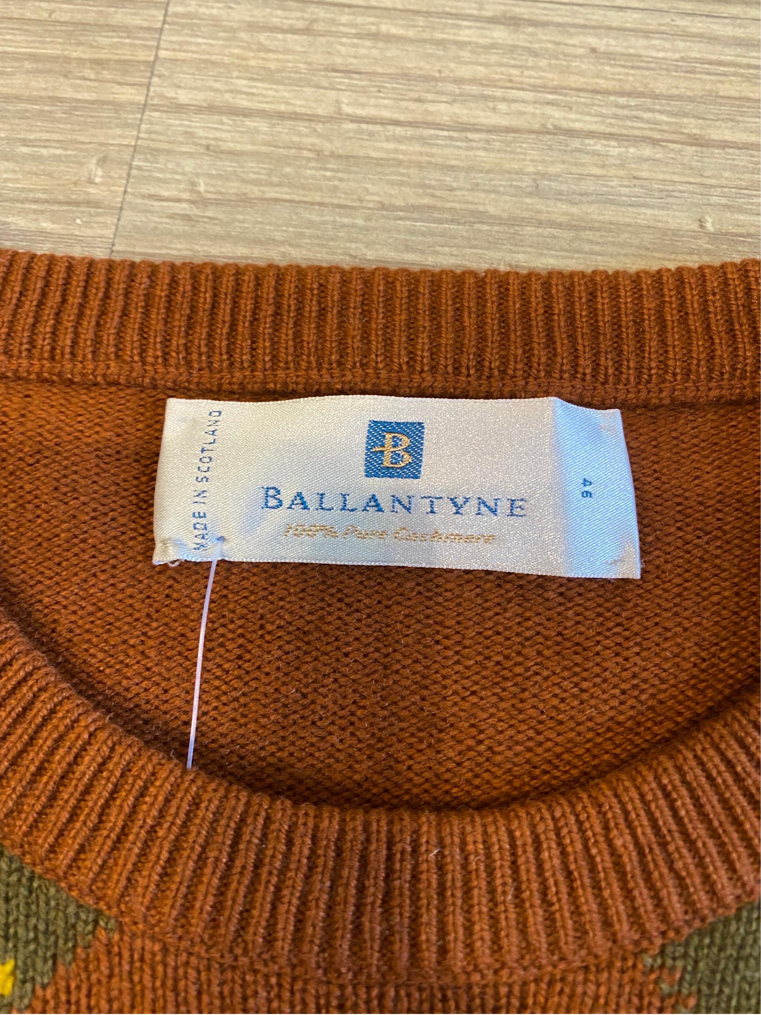 Ballantyne diamond fantasy sweater. For Sale 1
