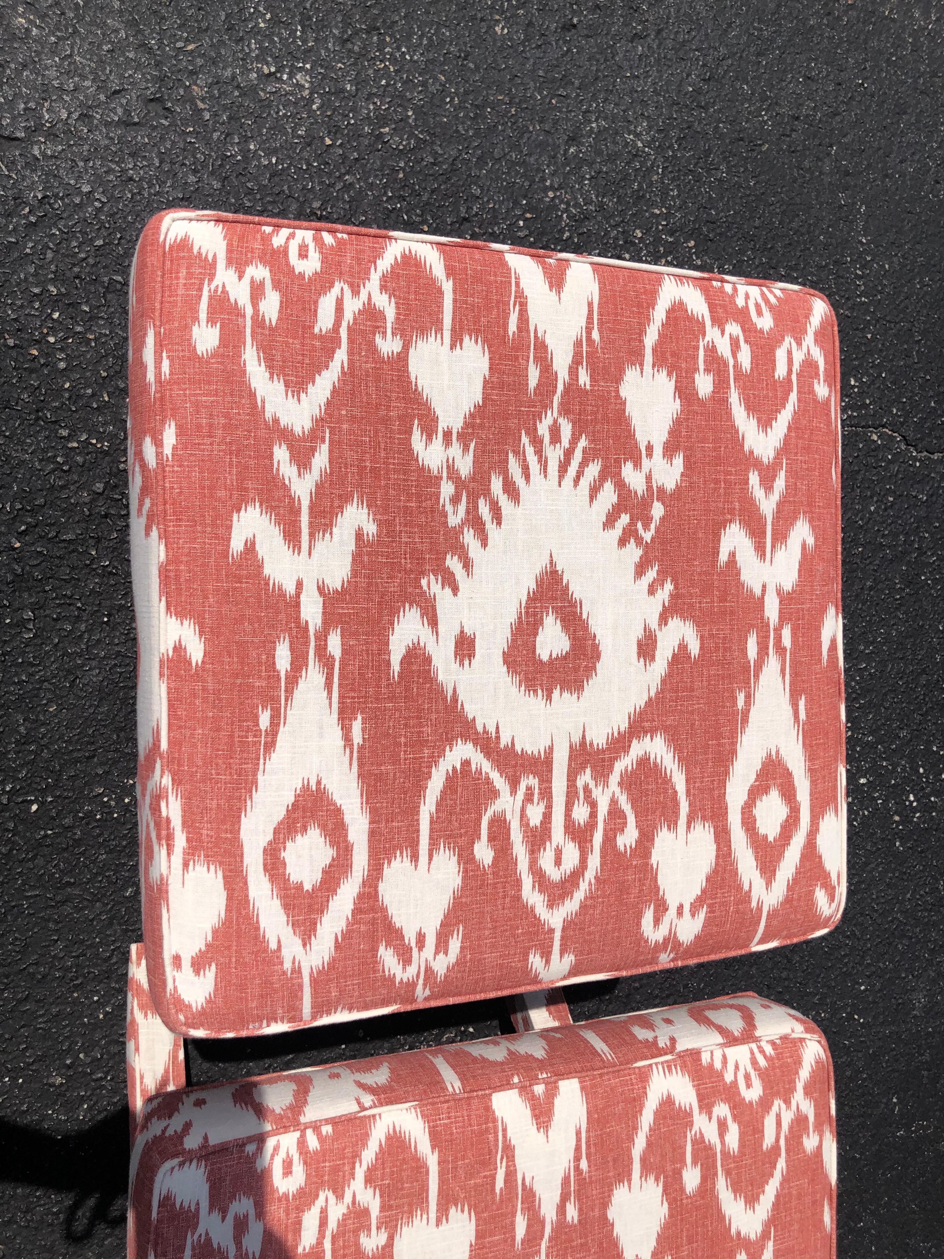 Ballard Designs Pair of X Based Ottomans 5