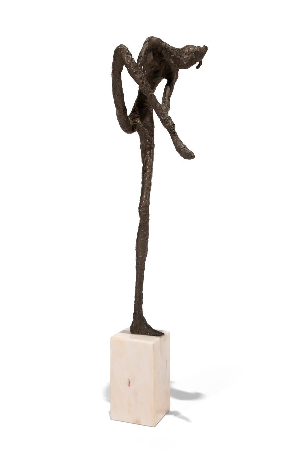 Modern Tom Brun Bronze Sculpture 
