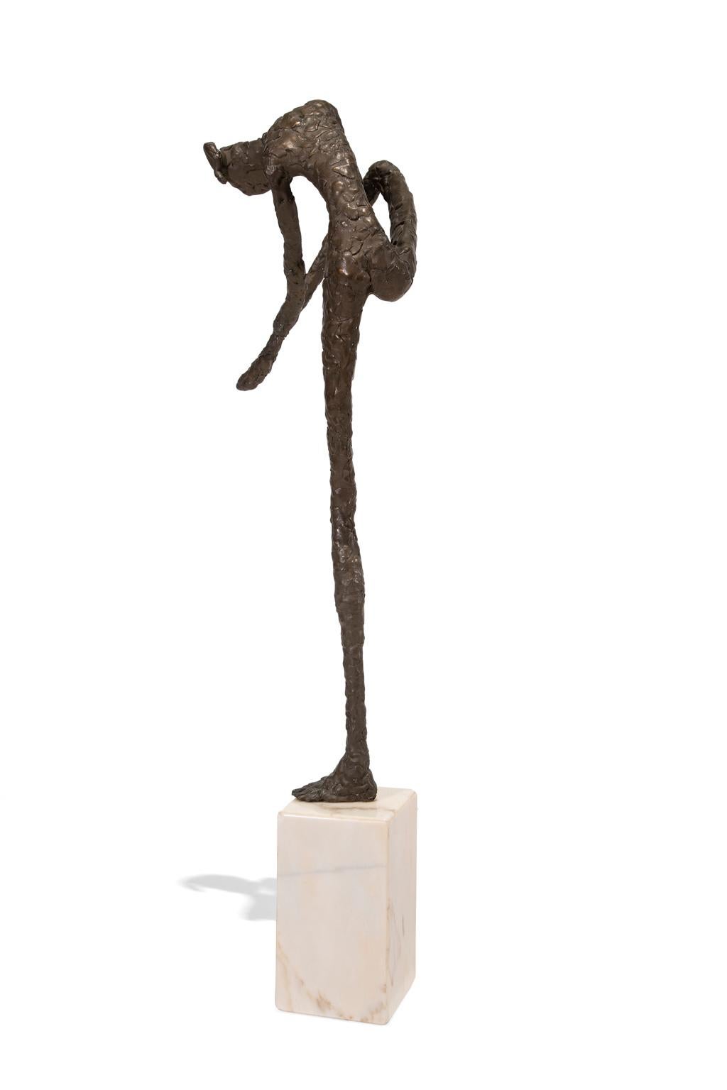 Cast Tom Brun Bronze Sculpture 