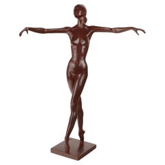 Ballerina in Bronzo Francesco Messina Copia Postuma Italia XX-XXI Secolo