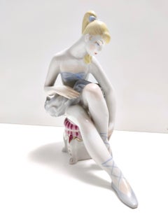 Ballerina Lenochka by Oksana Zhnikrup for Kiev Experimental Art Ceramic Factory