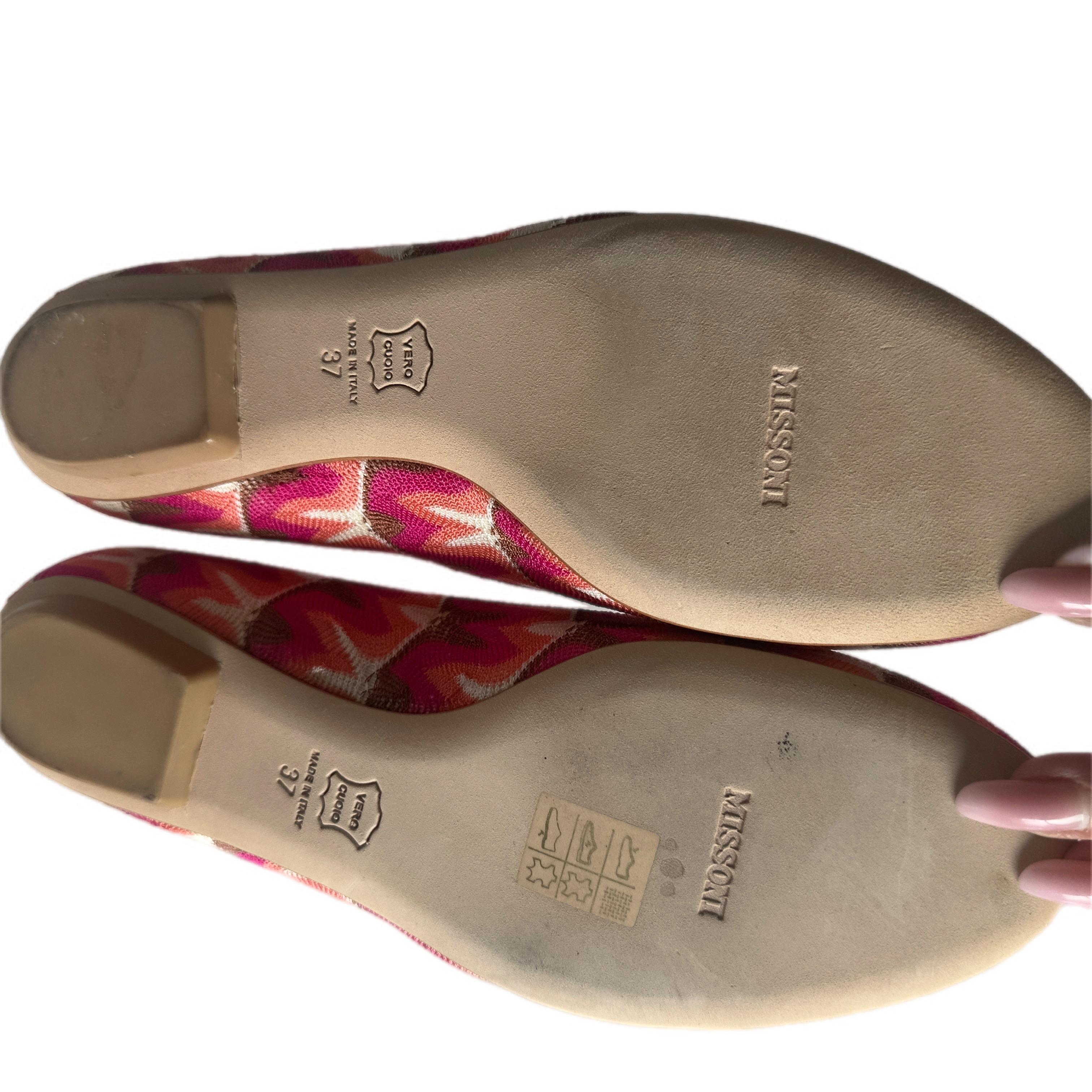 Women's Missoni ballerina n37 with box For Sale