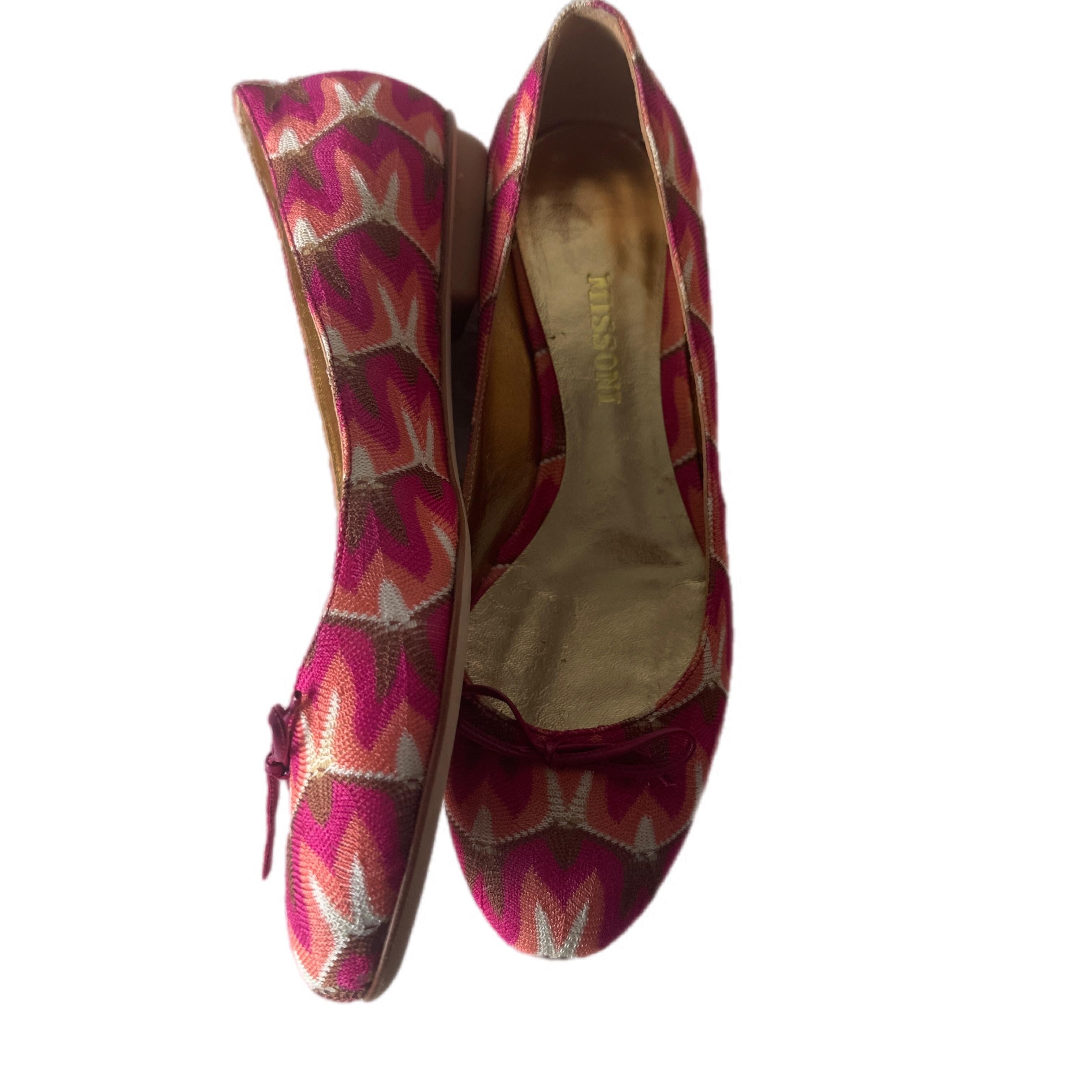 Missoni ballerina n37 with box For Sale 2