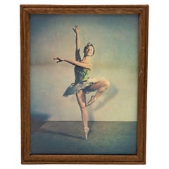 Ballerina Photo by David Kronig, a Series, UK Mid Century